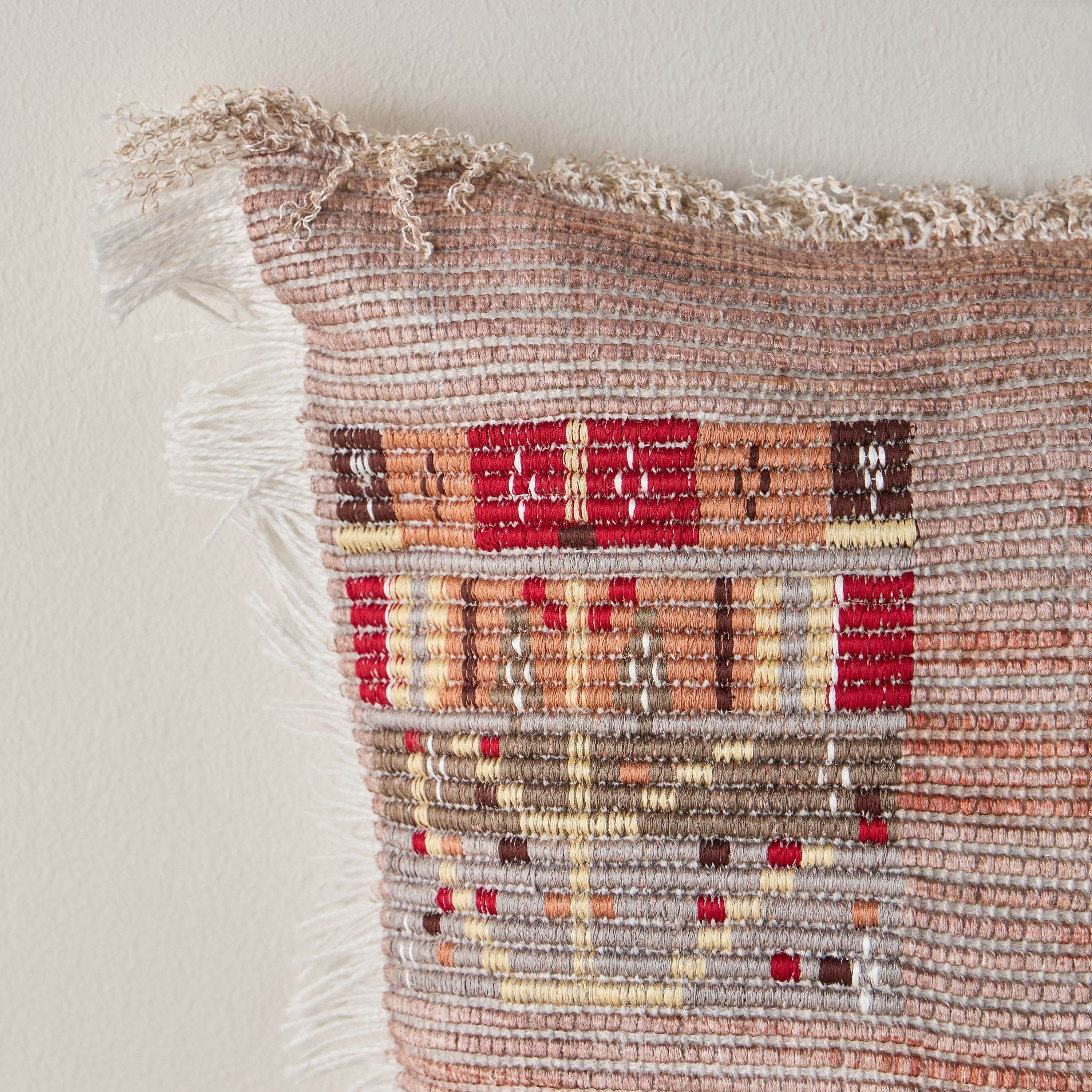 Zulu Tribal Embroidered Cushion Cover - 50x50 cm-household-cushionsandthrows-cushioncovers-image-2