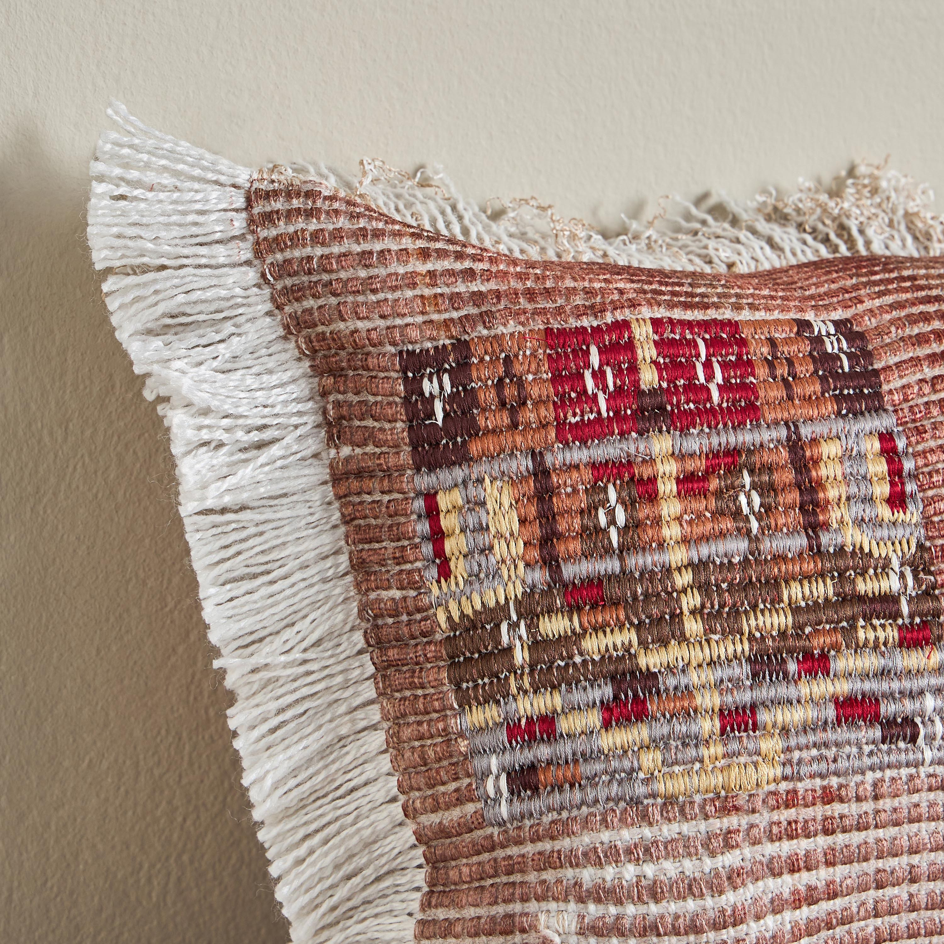 Zulu Tribal Embroidered Cushion Cover - 30x50 cm-household-cushionsandthrows-cushioncovers-image-2