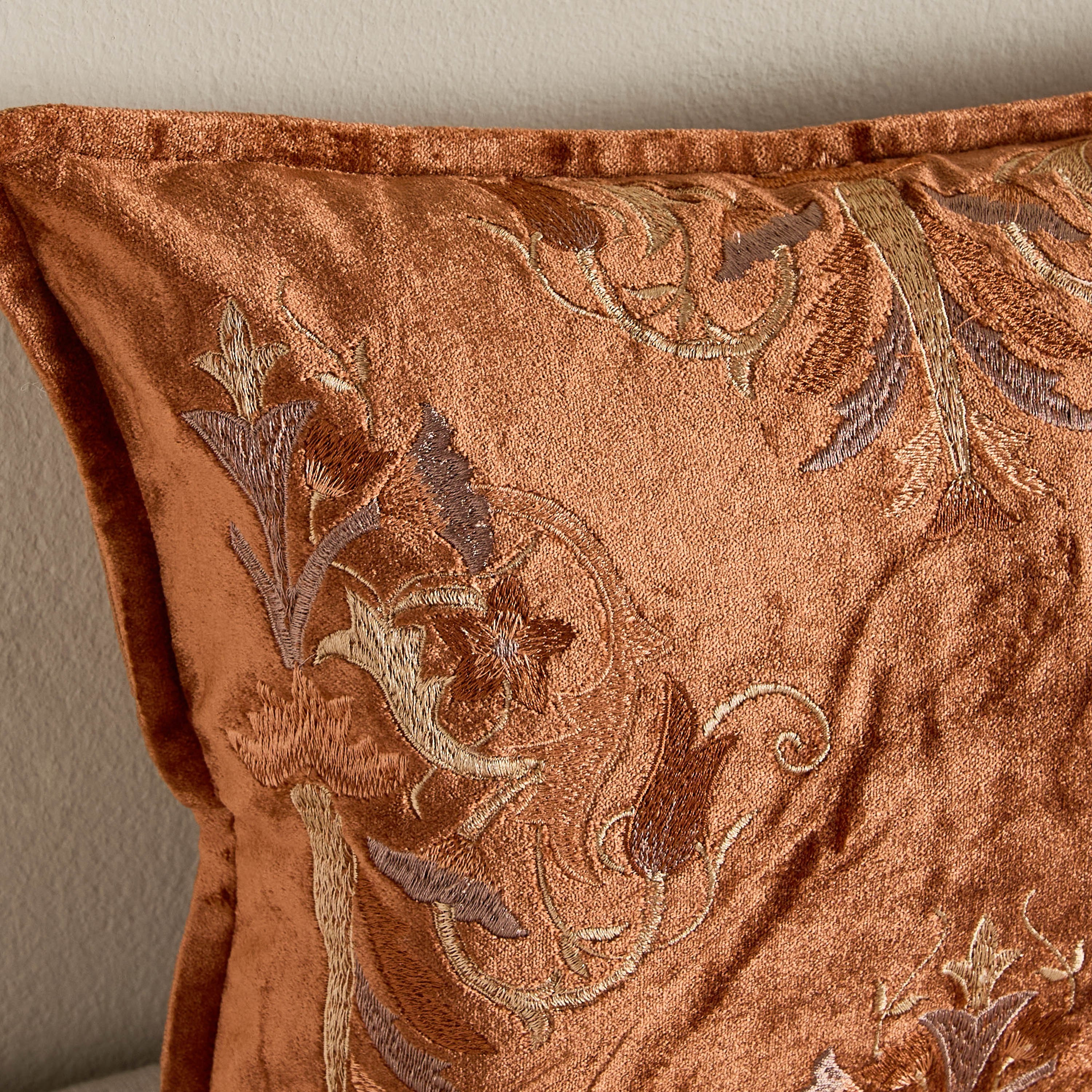 وسادة محشوة مطرزة - شاوال - 30x90 سم-household-cushionsandthrows-filledcushions-decorativecushions-image-2