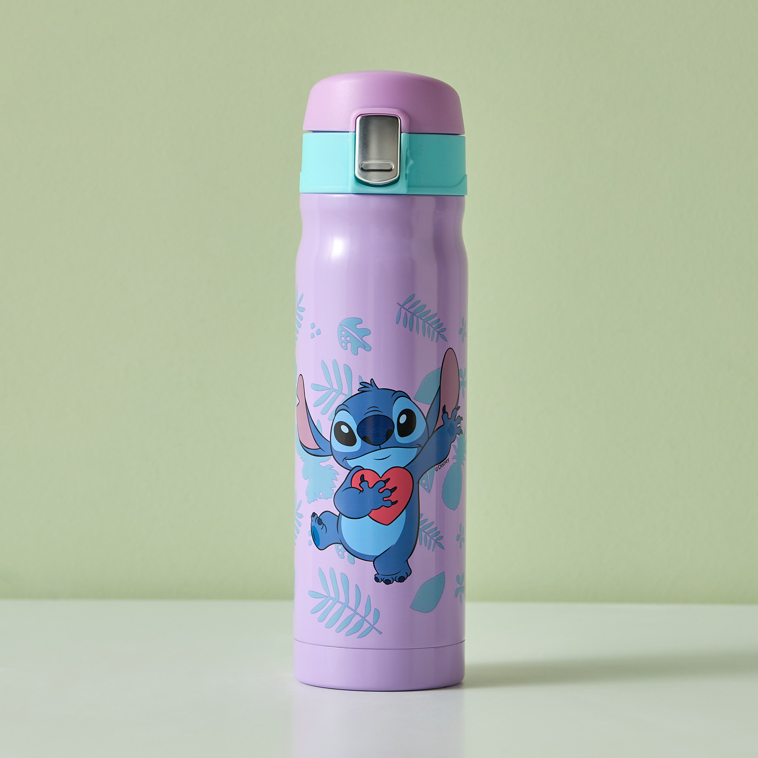 قارورة معزولة للسفر بطبعات - 410 مل-babyandkids-eatanddrink-waterbottles-image-1