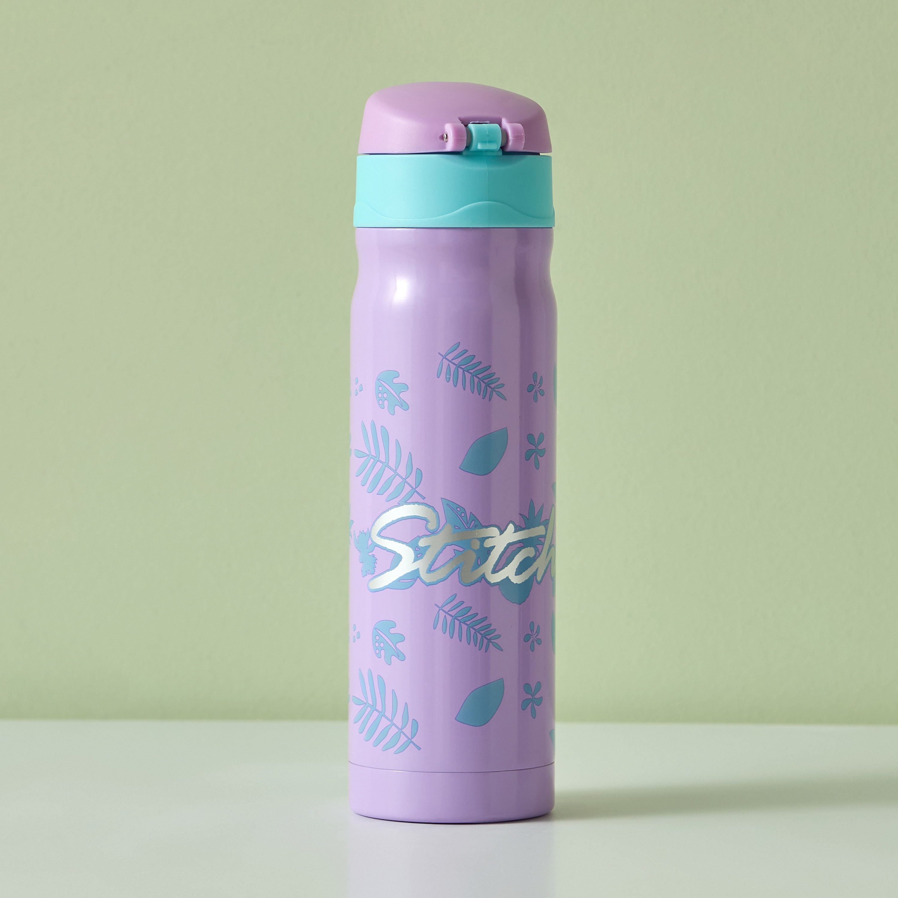 قارورة معزولة للسفر بطبعات - 410 مل-babyandkids-eatanddrink-waterbottles-image-2