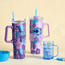 Stitch Print Stainless Steel Tumbler Mug with Handle-babyandkids-eatanddrink-mugs-image-4