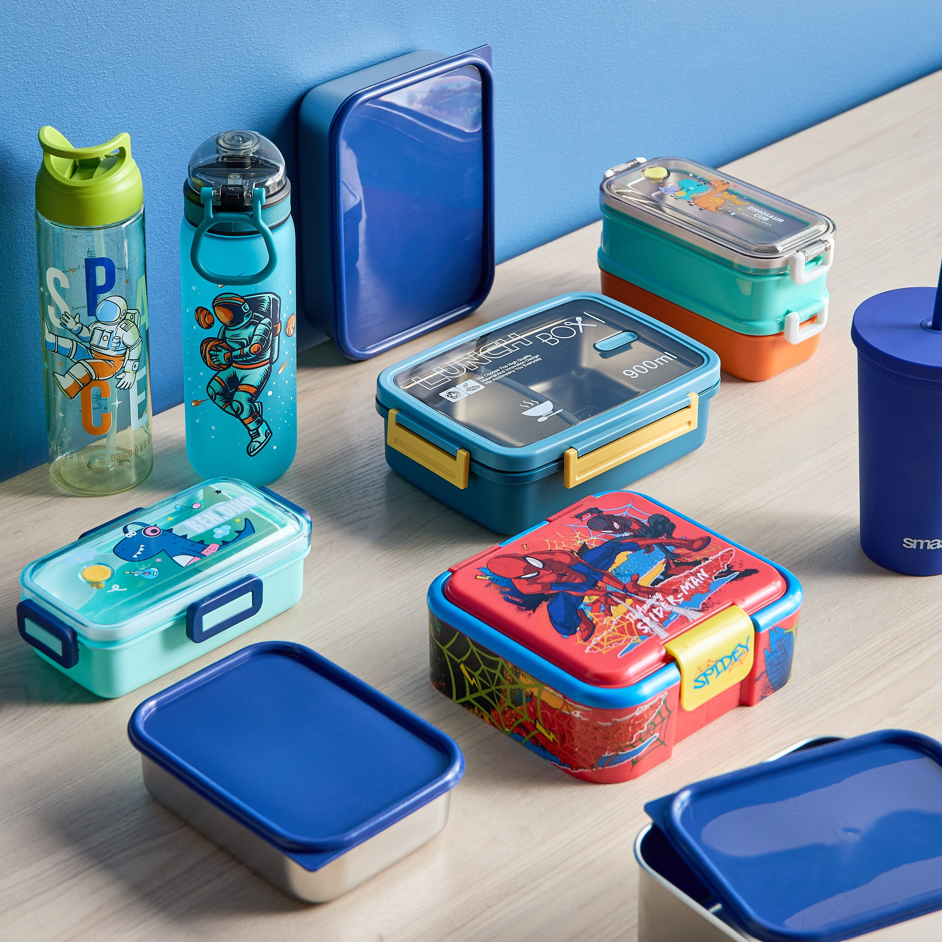صندوق غداء بتصميم سبايدرمان - سوبريم-babyandkids-eatanddrink-lunchboxesandbags-image-4