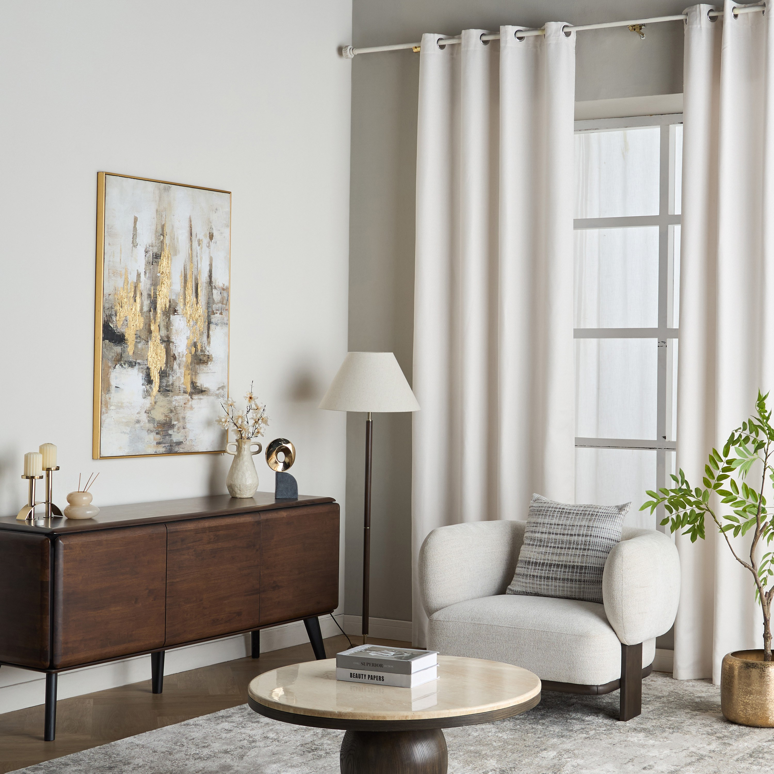 Marlowe 2-Piece Curtain Set - 135x300 cm-household-windows-curtains-image-6