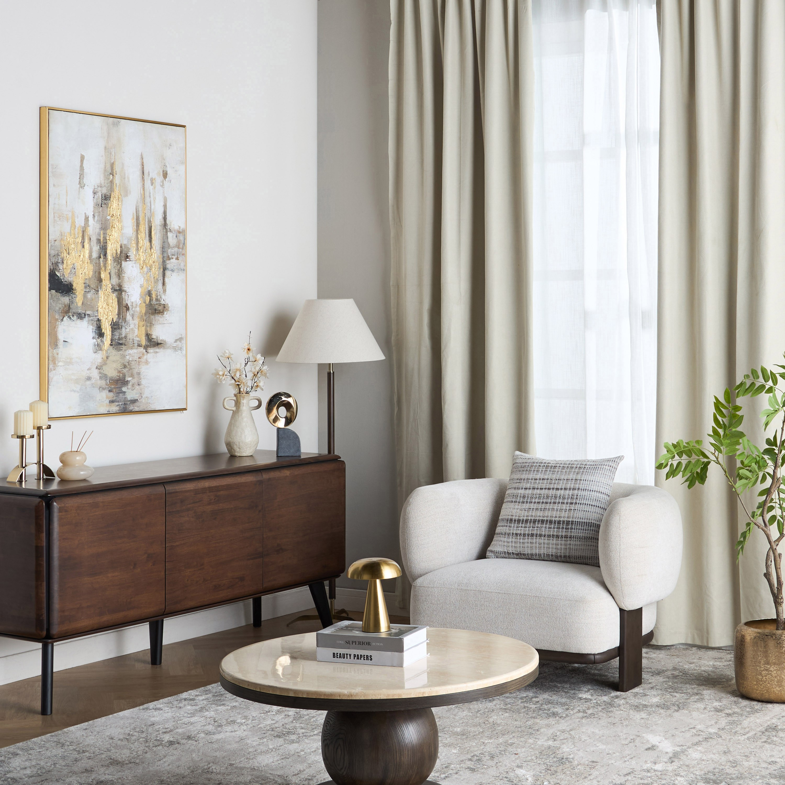 Billie 4-Piece Blackout Curtain Set - 135x300 cm-household-windows-curtains-image-7