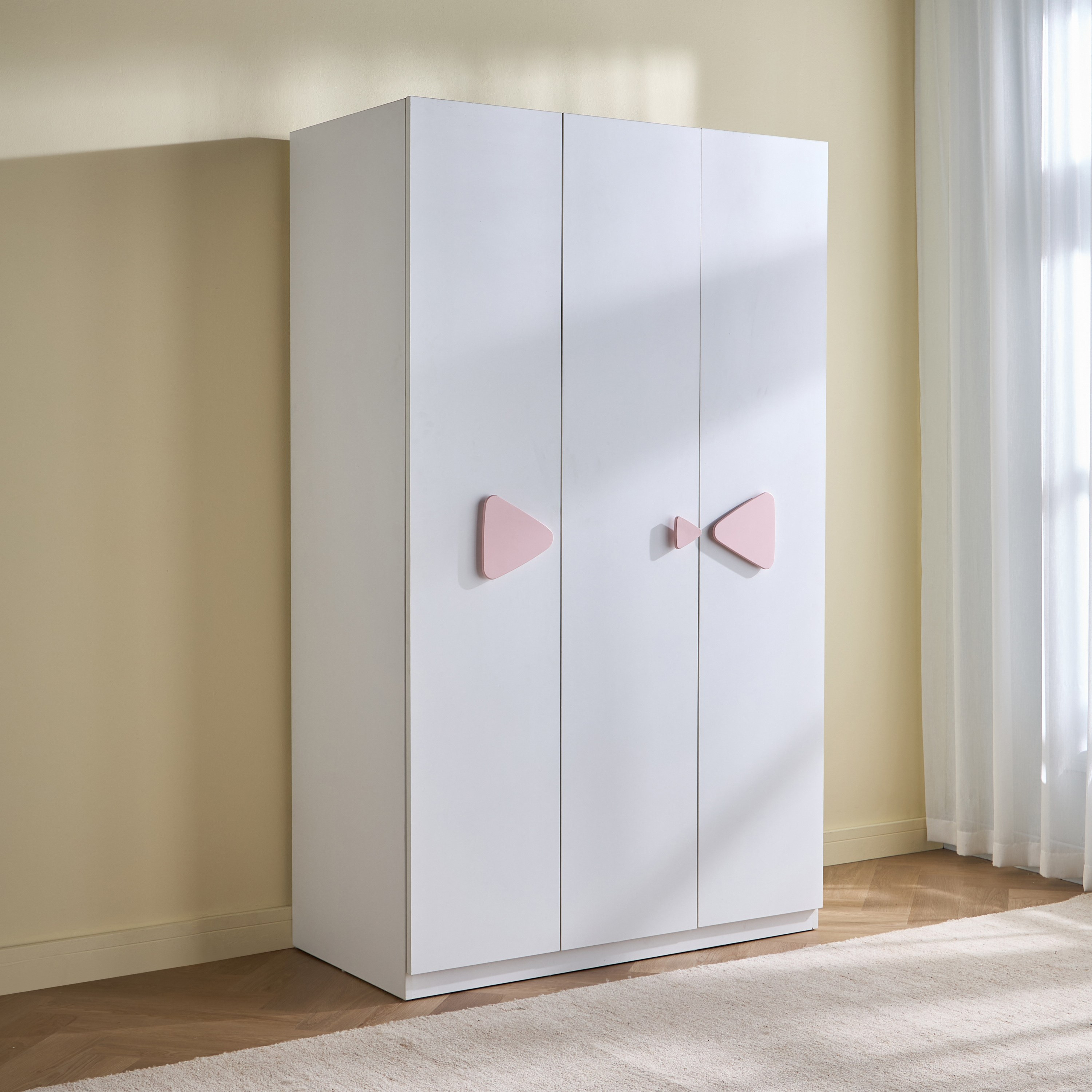 خزانة ملابس 3 أبواب - نور-babyandkids-roomfurniture-wardrobes-image-1