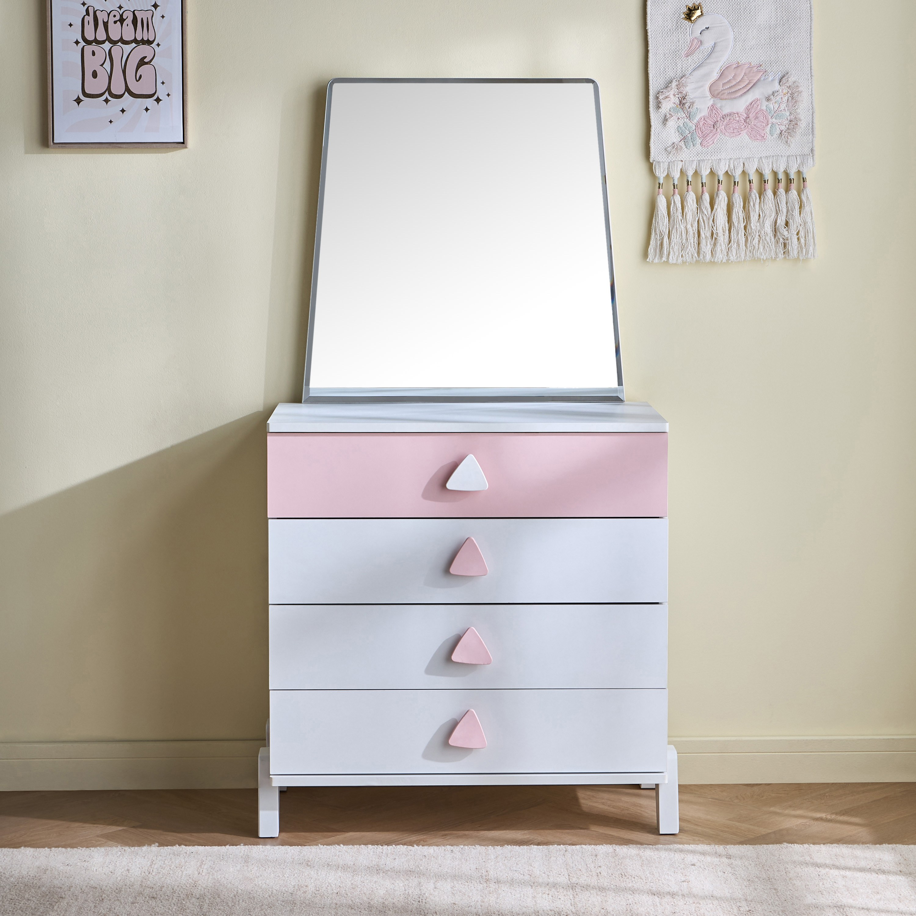 Noor Chest of 4-Drawers-babyandkids-roomfurniture-chestofdrawers-image-2