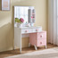 طاولة تزيين مع مرآة - نور-babyandkids-roomfurniture-dressersandmirrors-image-7