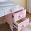 طاولة تزيين مع مرآة - نور-babyandkids-roomfurniture-dressersandmirrors-image-4