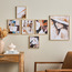 مجموعة لوحات فنية جدارية مؤطرة 6 قطع - شهلا-household-walldecorandmirrors-wallart-image-1