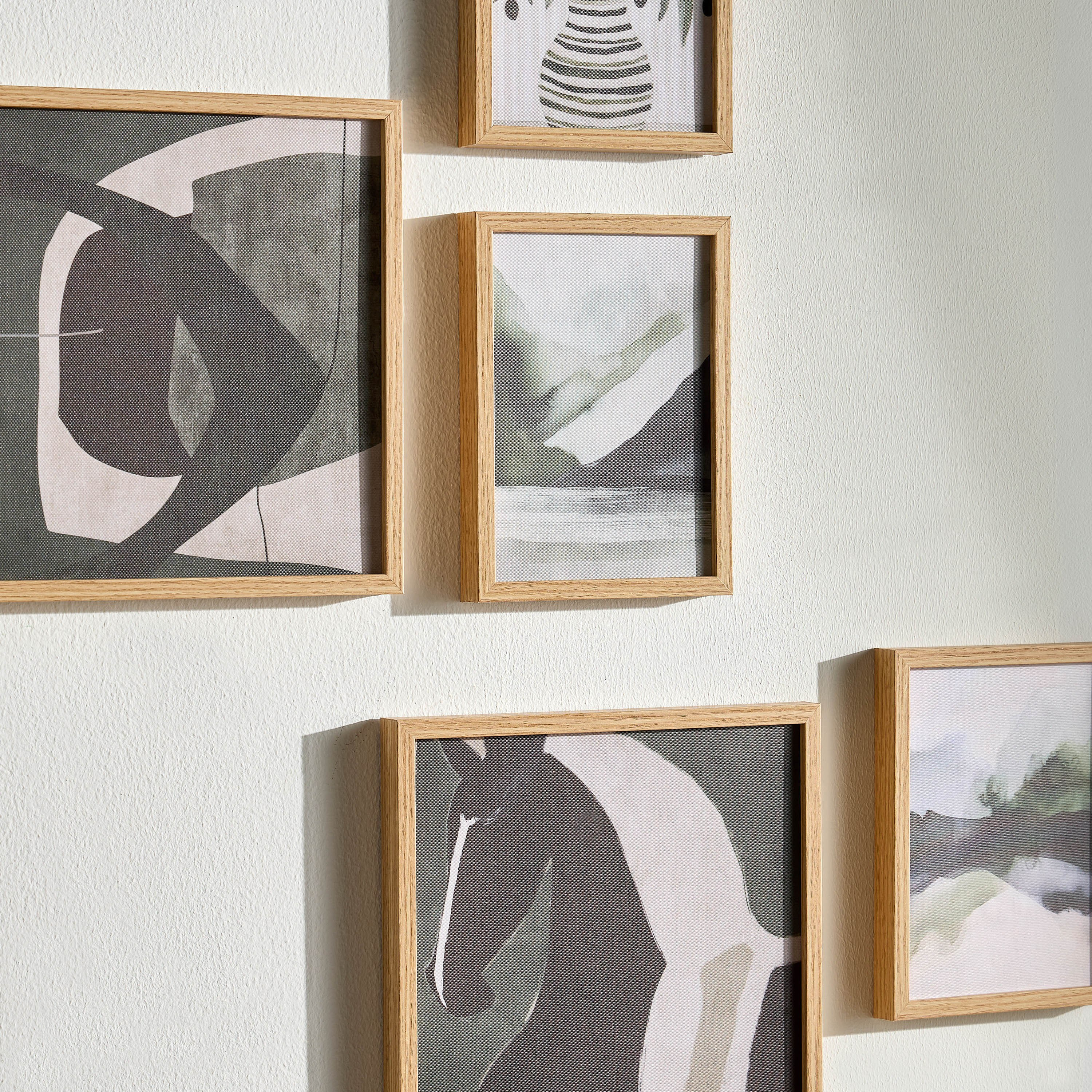 طقم لوحات كانفاس مؤطرة 5 قطع - داريا-household-walldecorandmirrors-wallart-image-2