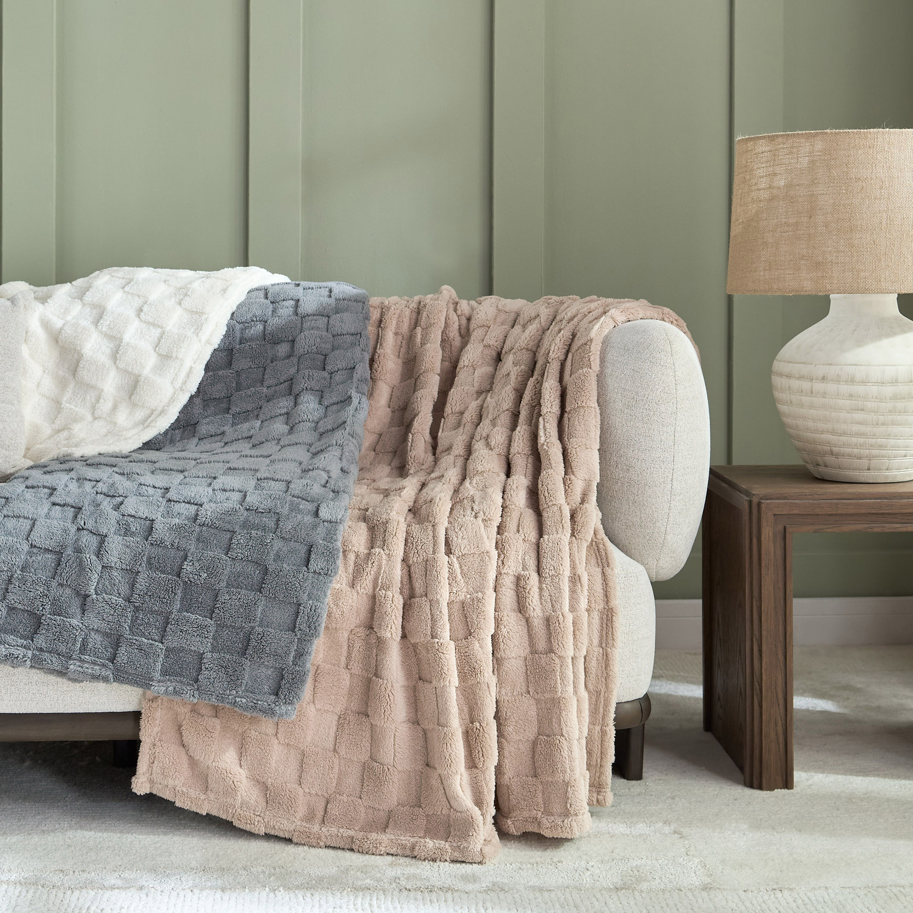 بطانية صوف - لويزا - 150x200 سم-household-bedding-blankets-image-3