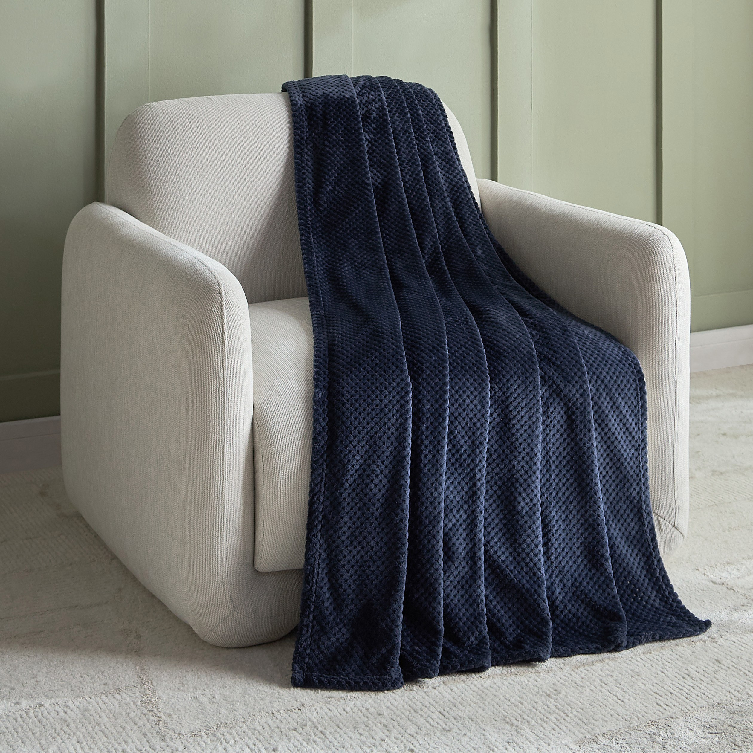 Baylor Jacquard Fleece Single Blanket - 150x200 cm-household-cushionsandthrows-throwsandblankets-throws-image-1