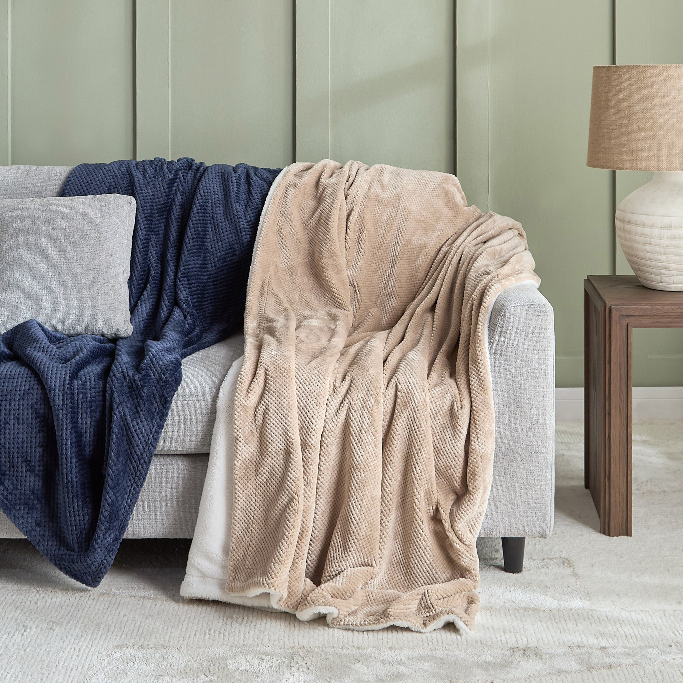 Baylor Jacquard Fleece Single Blanket - 150x200 cm-household-cushionsandthrows-throwsandblankets-throws-image-3