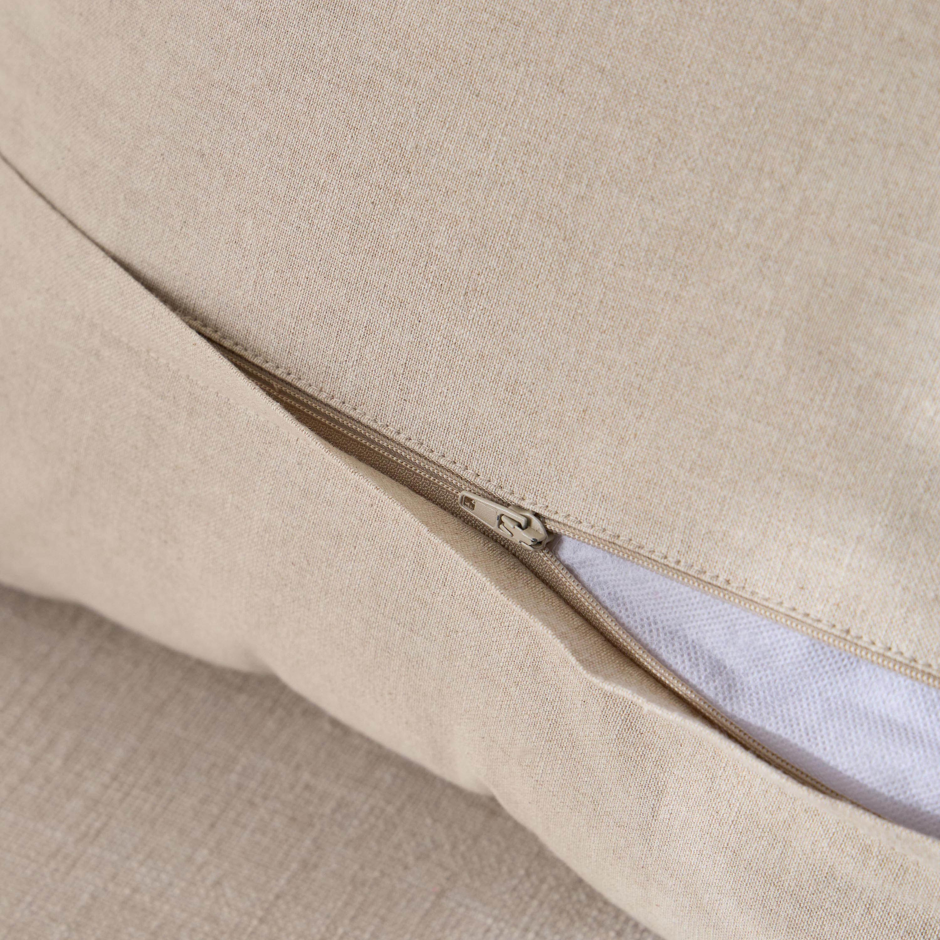 Glam Geo Embroidered Filled Cushion - 50x50 cm-household-cushionsandthrows-filledcushions-decorativecushions-image-3