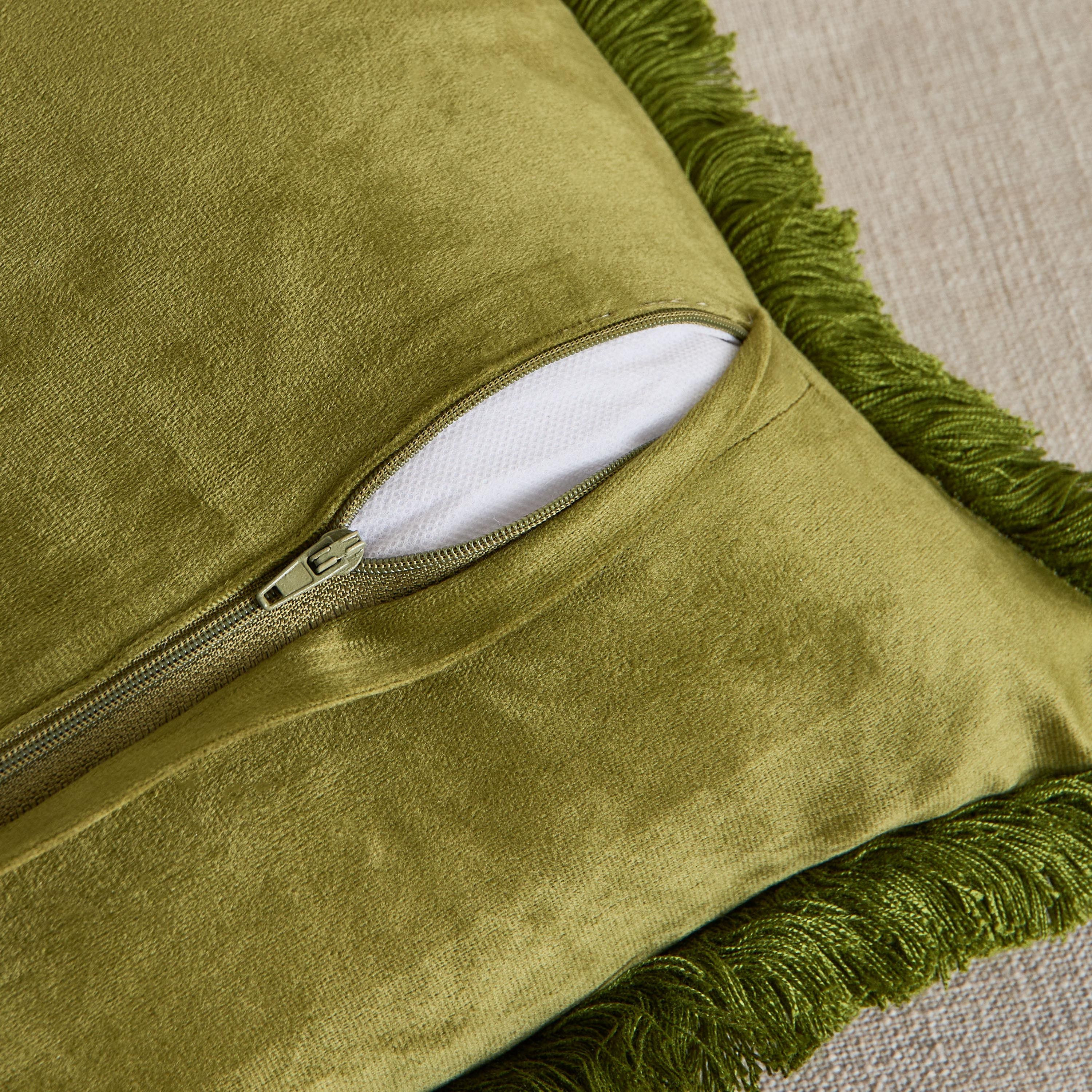وسادة محشوة بتطريز أوراق شجر - تسوبو - 30x50 سم-household-cushionsandthrows-filledcushions-decorativecushions-image-3