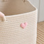 سلة حبل قطن بتصميم قلوب - يولا-babyandkids-bathandstorage-storage-binsandbaskets-image-3