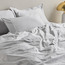 طقم غطاء لحاف كينج 3 قطع من قماش القطن الساتان 37.5 درجة بعدد خيوط 400 خيط - 230×220 سم-household-bedding-duvetandcovers-duvetcovers-image-2