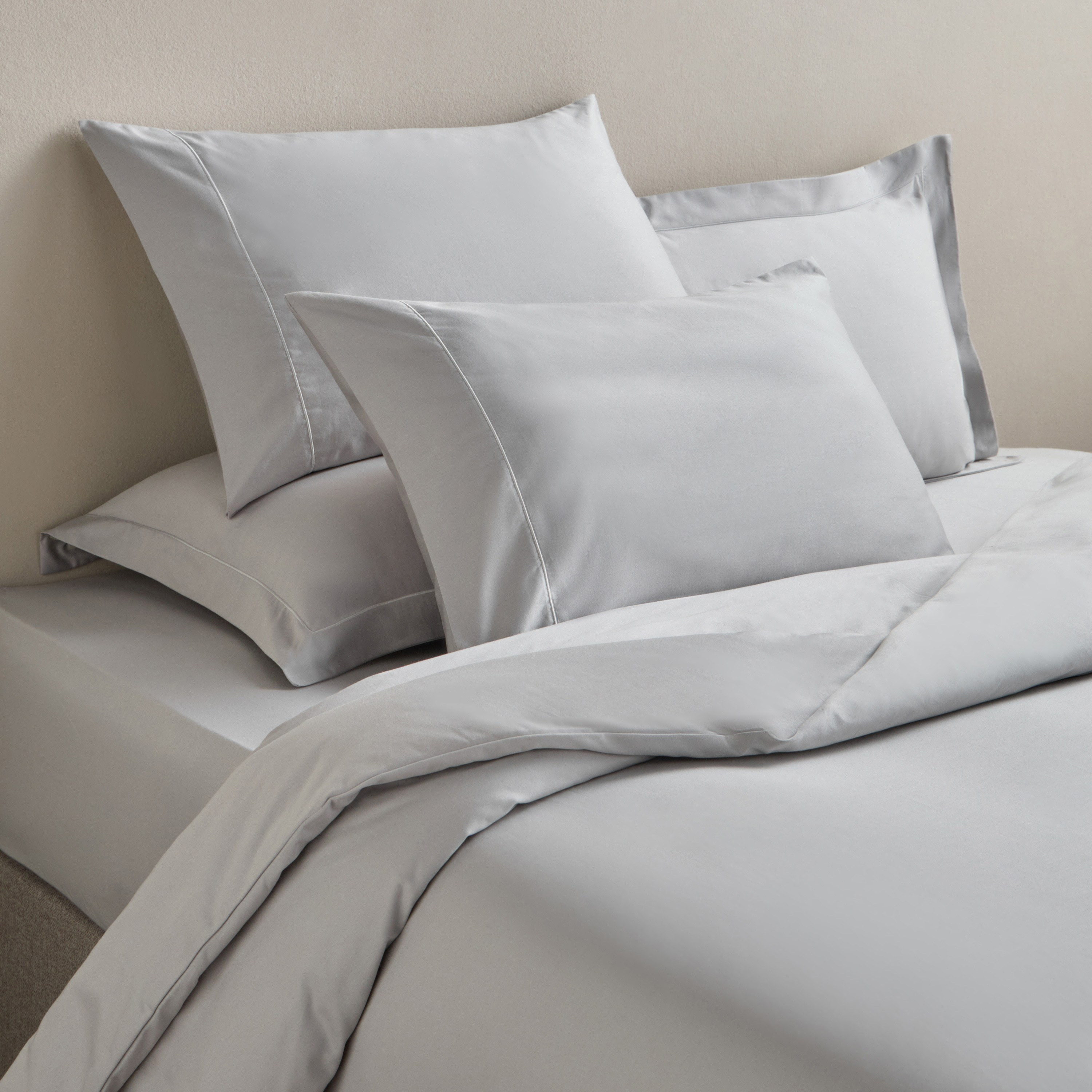 37.5 Degree Cotton Sateen 400 Thread Count King Fitted Sheet - 180x205 cm-household-bedding-sheetsandpillowcases-fittedsheets-image-4