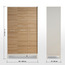 London 3-Door Wardrobe-babyandkids-roomfurniture-wardrobes-image-9