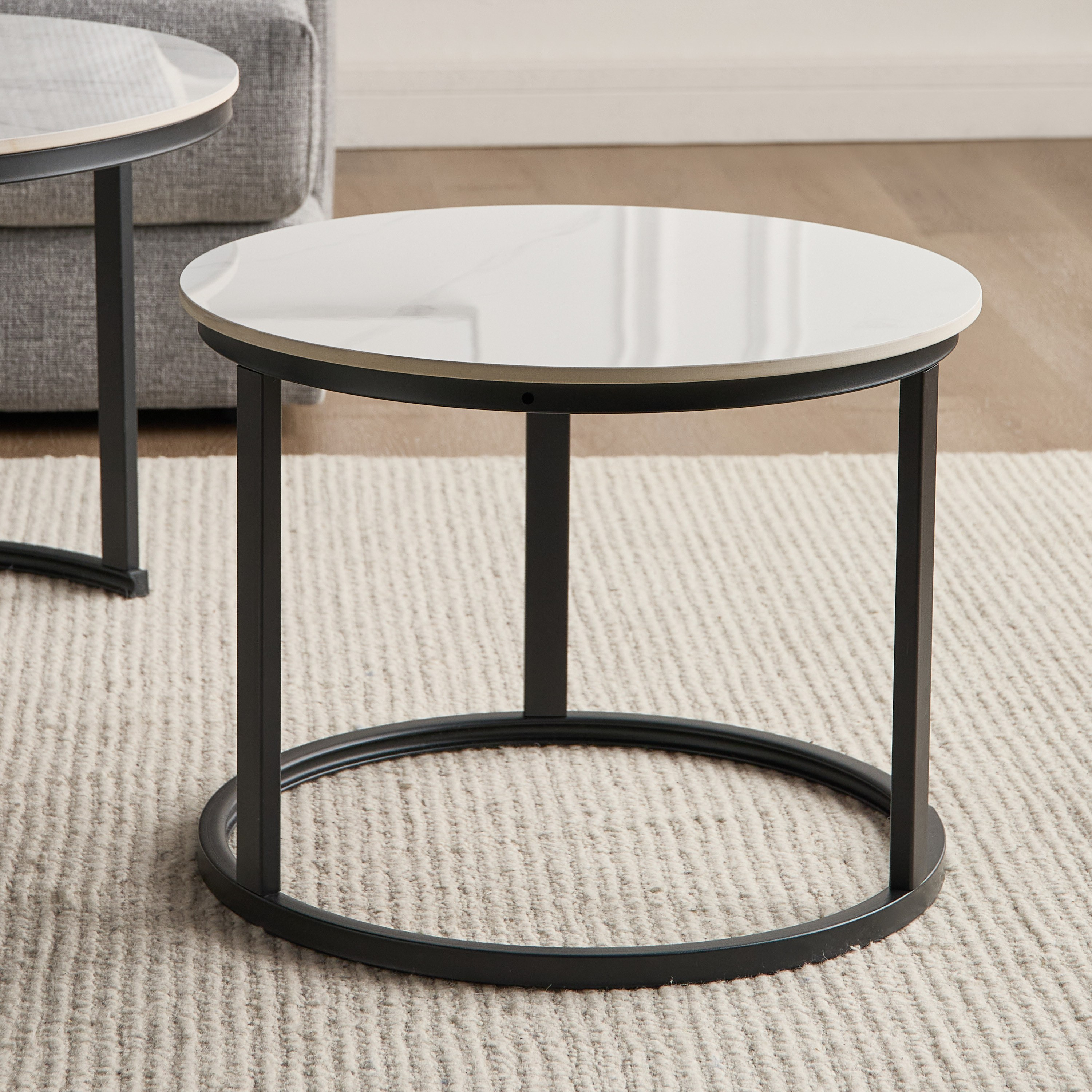 طقم طاولة قهوة بسطح سيراميك قطعتين - ديون-furniture-livingroom-coffeetables-image-2
