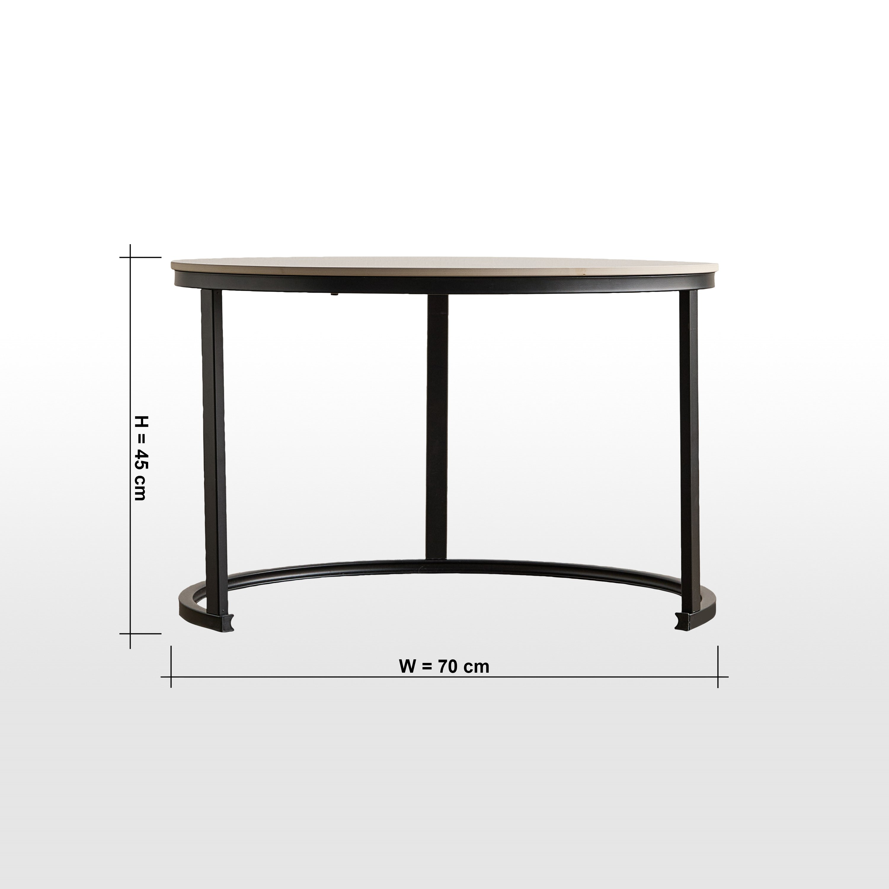 طقم طاولة قهوة بسطح سيراميك قطعتين - ديون-furniture-livingroom-coffeetables-image-6
