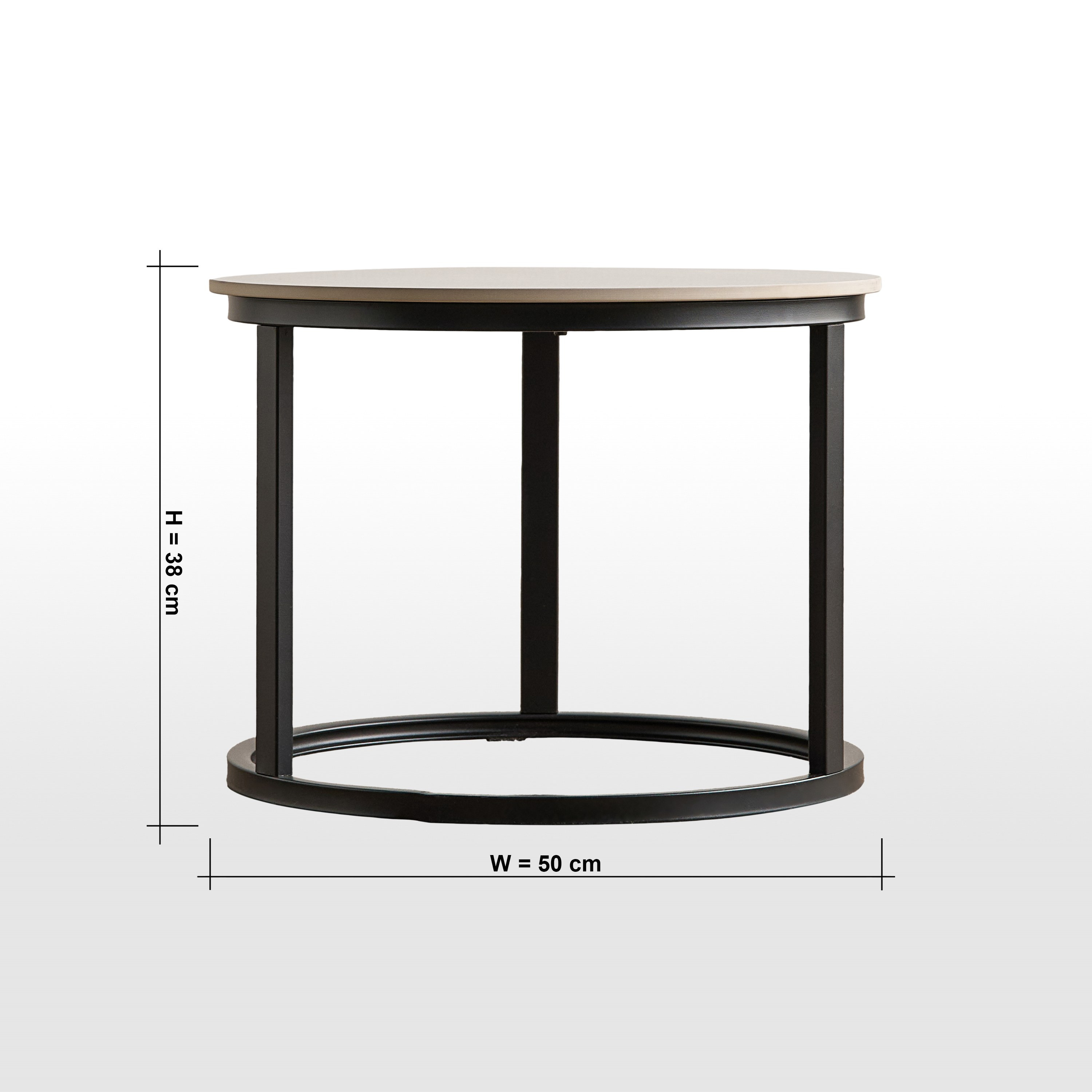 طقم طاولة قهوة بسطح سيراميك قطعتين - ديون-furniture-livingroom-coffeetables-image-7