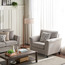 مقعد قماش بمساند ذراعين - سياتل-furniture-sofaandseating-armchairs-image-1
