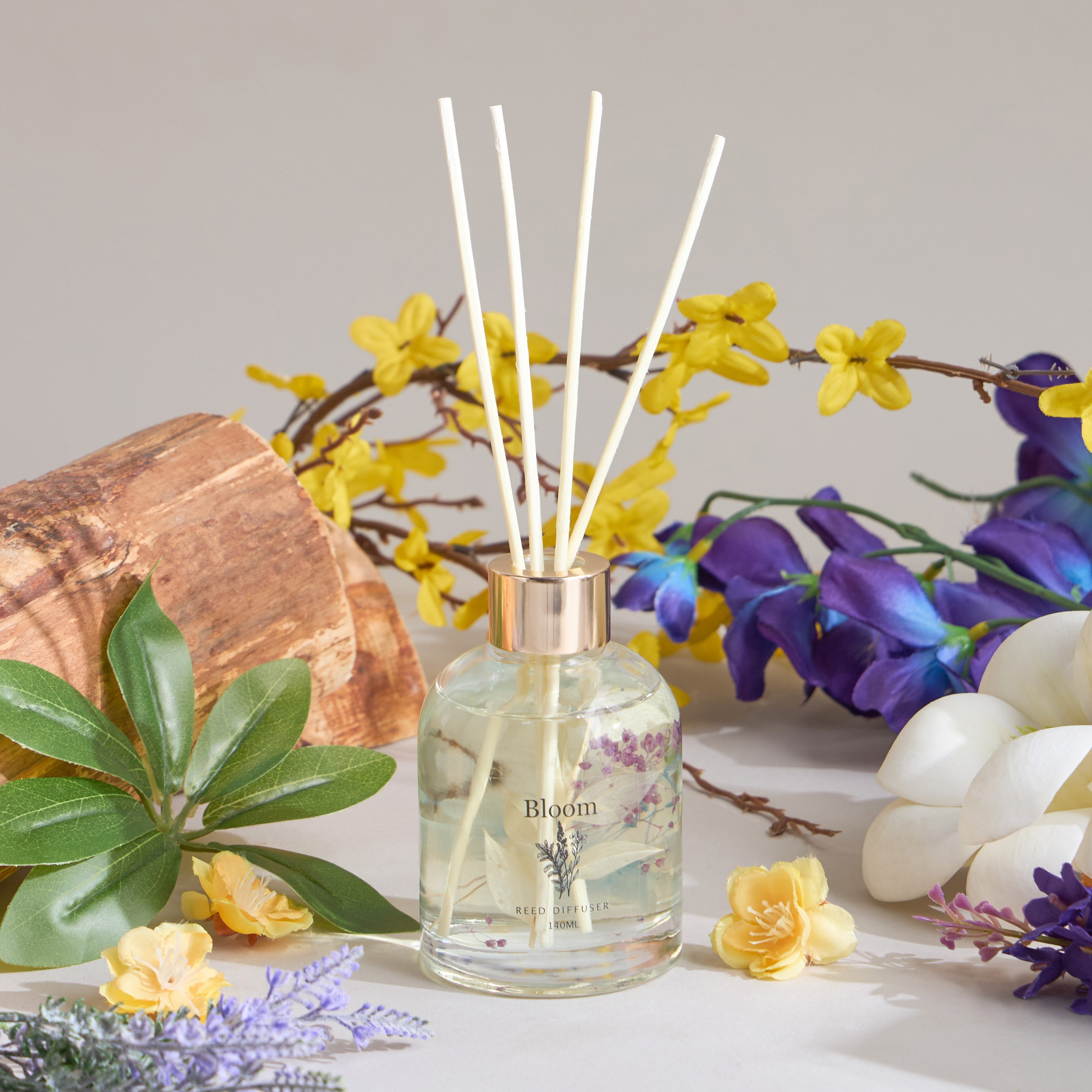 Bloom ID Honey Musk Reed Diffuser - 140 ml-household-homefragrance-reeddiffusers-image-1