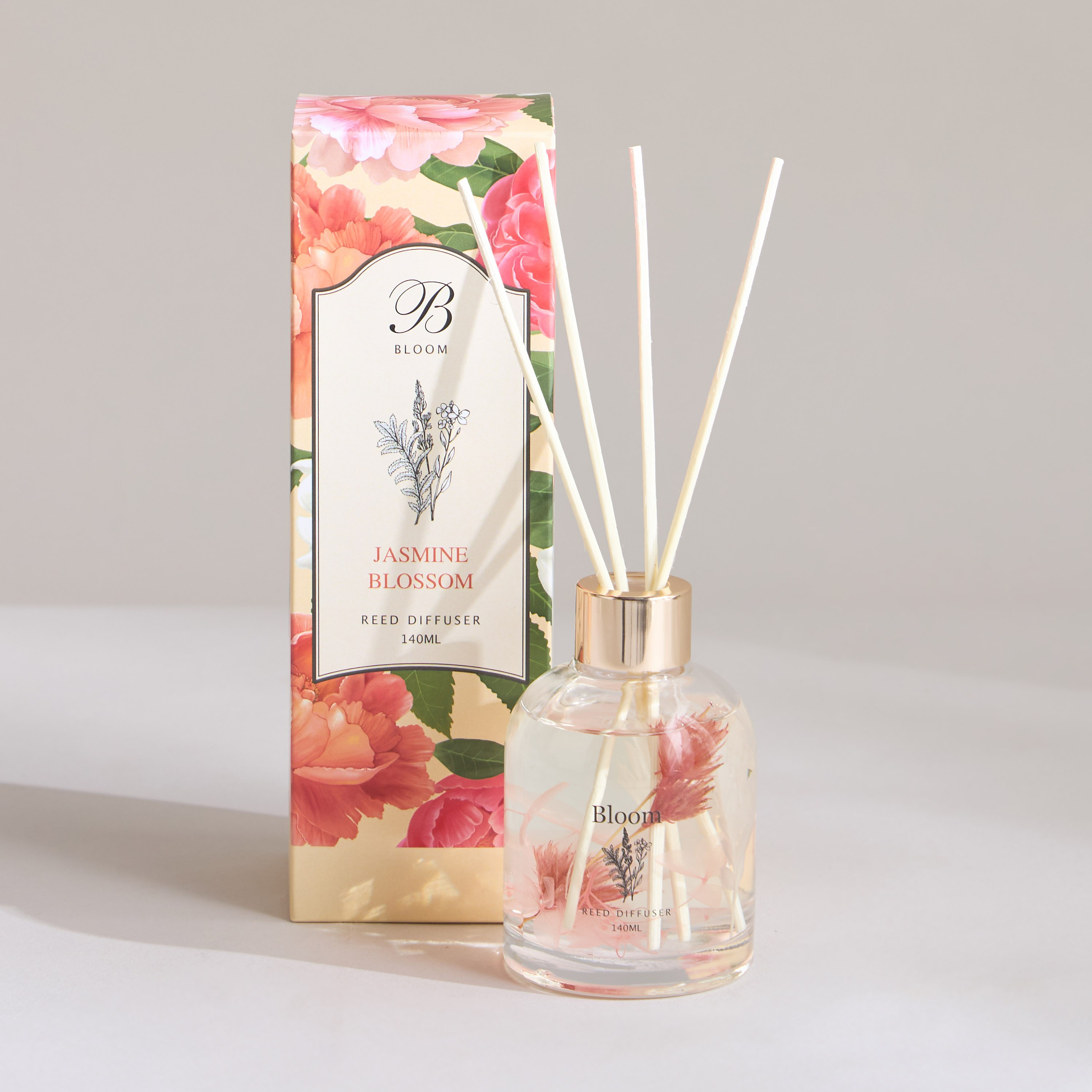 Bloom ID Jasmine Blossom Reed Diffuser - 140 ml-household-homefragrance-reeddiffusers-image-2
