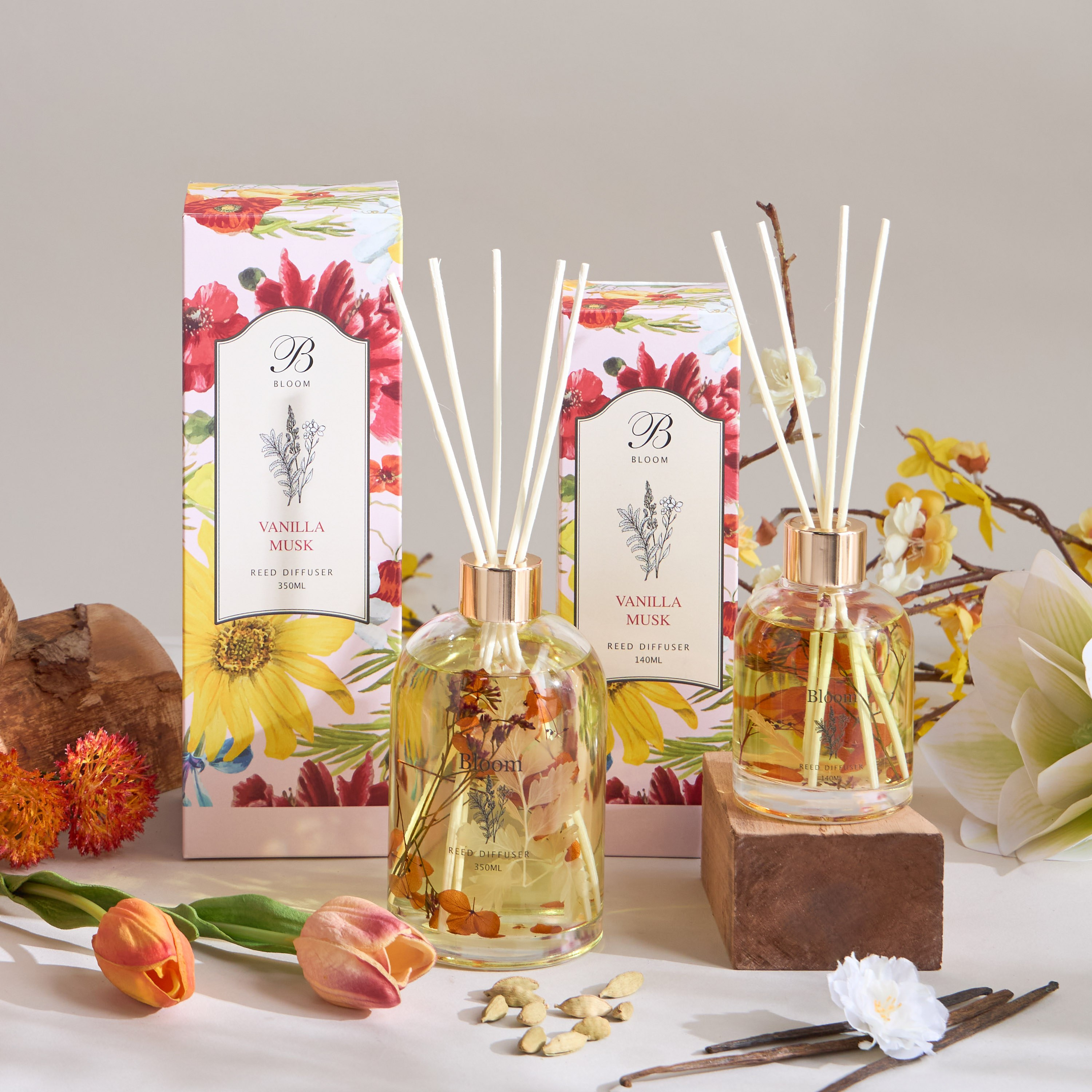 Bloom ID Vanilla Musk Reed Diffuser - 350 ml-household-homefragrance-reeddiffusers-image-4