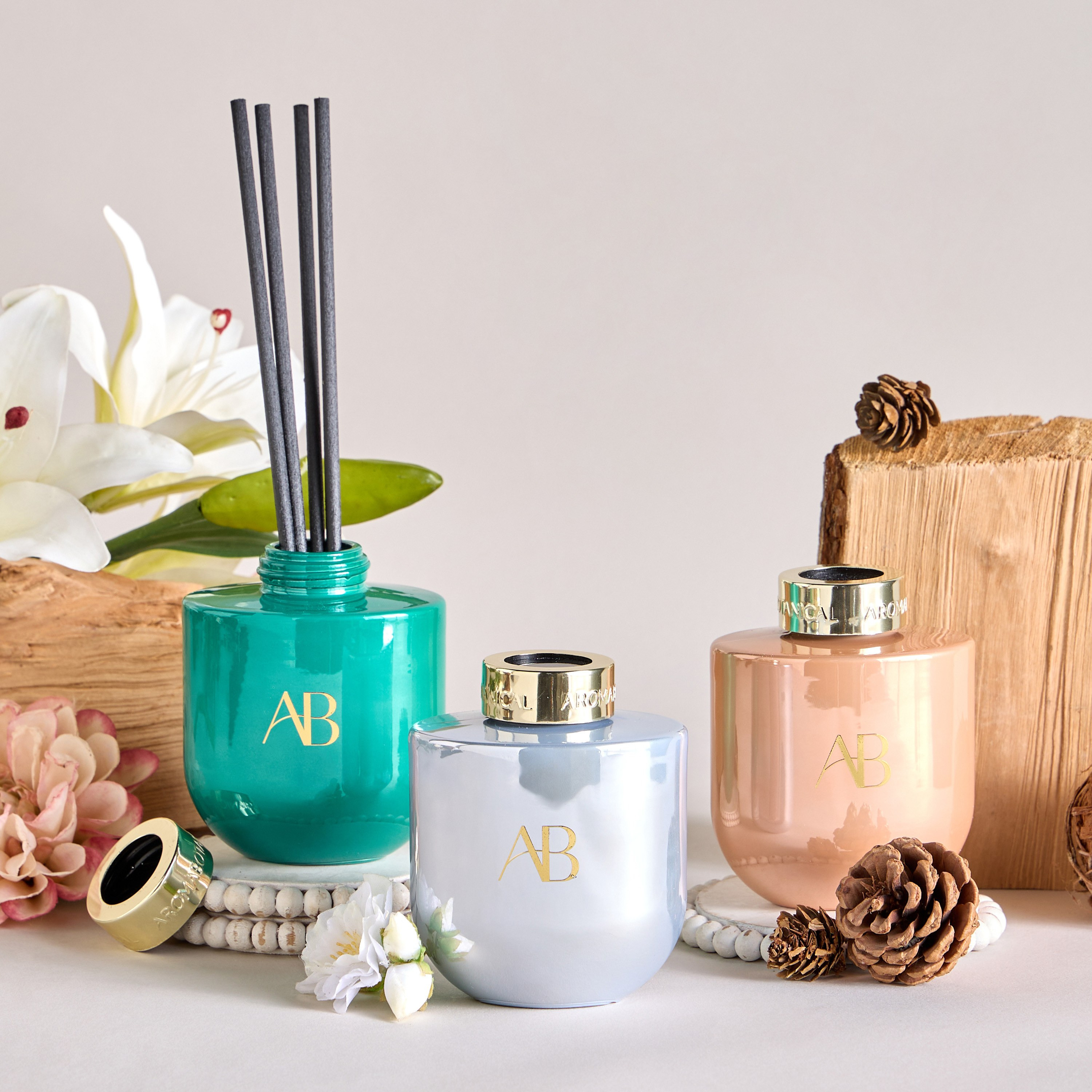 Claude Monet The Water Lily Pond Reed Diffuser - 200 ml-household-homefragrance-reeddiffusers-image-4