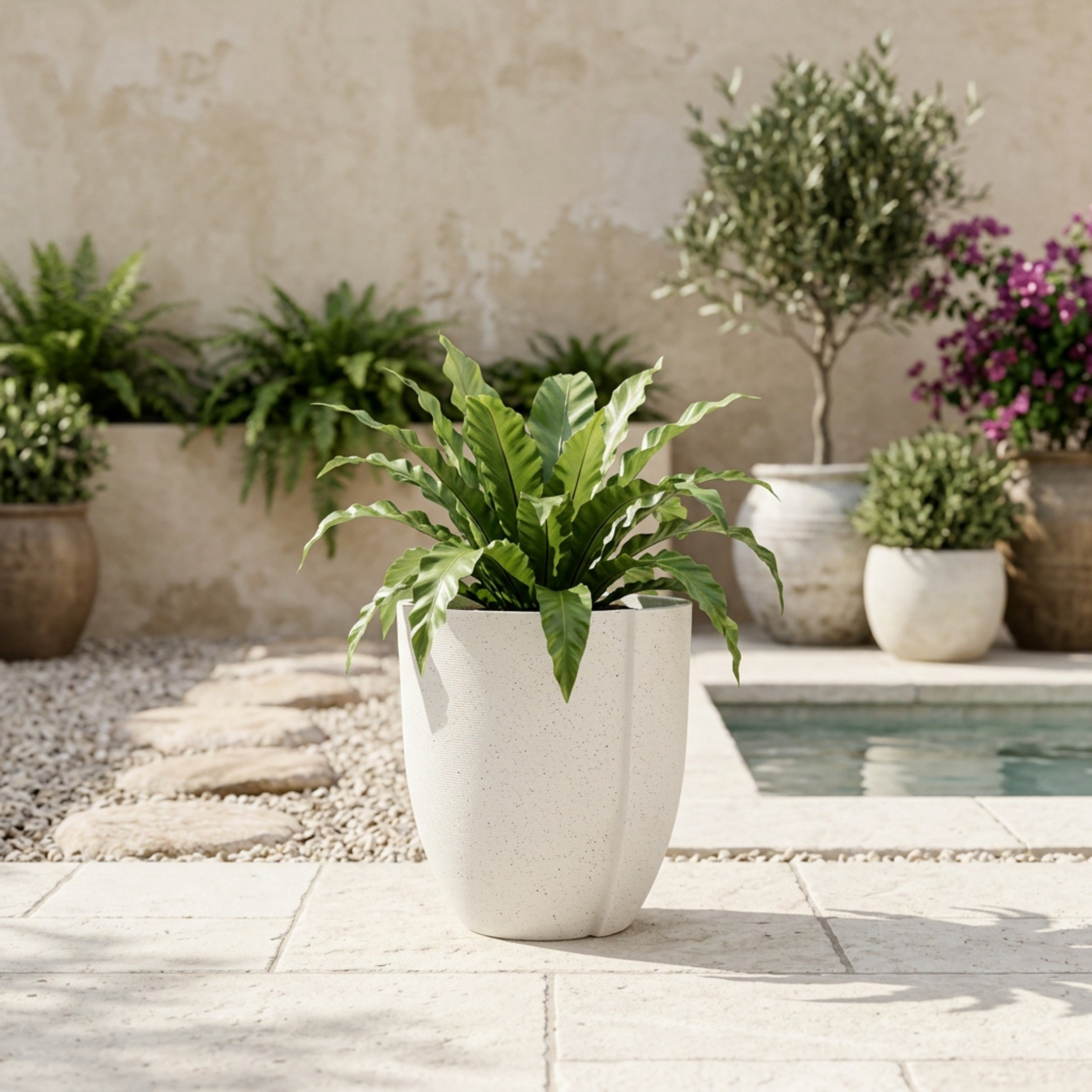 Speck Geo Polyresin Planter - 41 cm-household-gardenandoutdoor-potsandplanters-planters-image-4