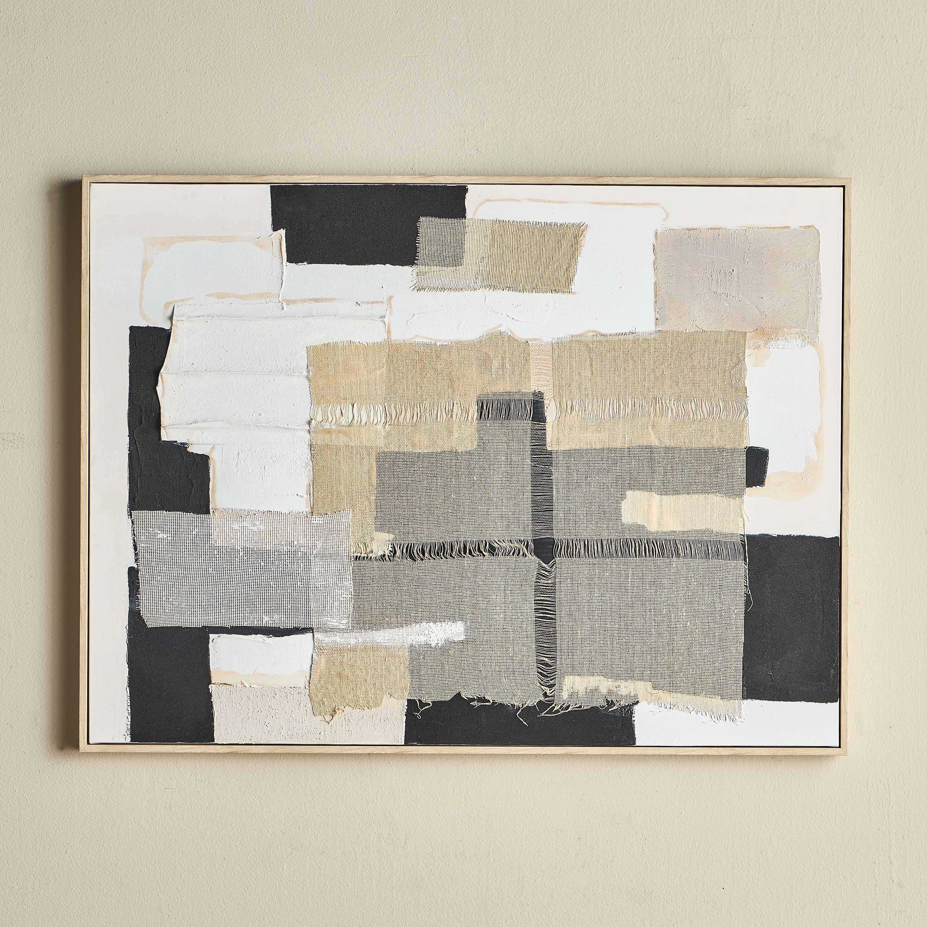 زينة حائط مؤطّرة على قماش - سولونا - 90×120 سم-household-walldecorandmirrors-wallart-image-2
