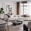 زينة حائط كانفاس مؤطرة - ريتزا - 120x120 سم-household-walldecorandmirrors-wallart-image-1