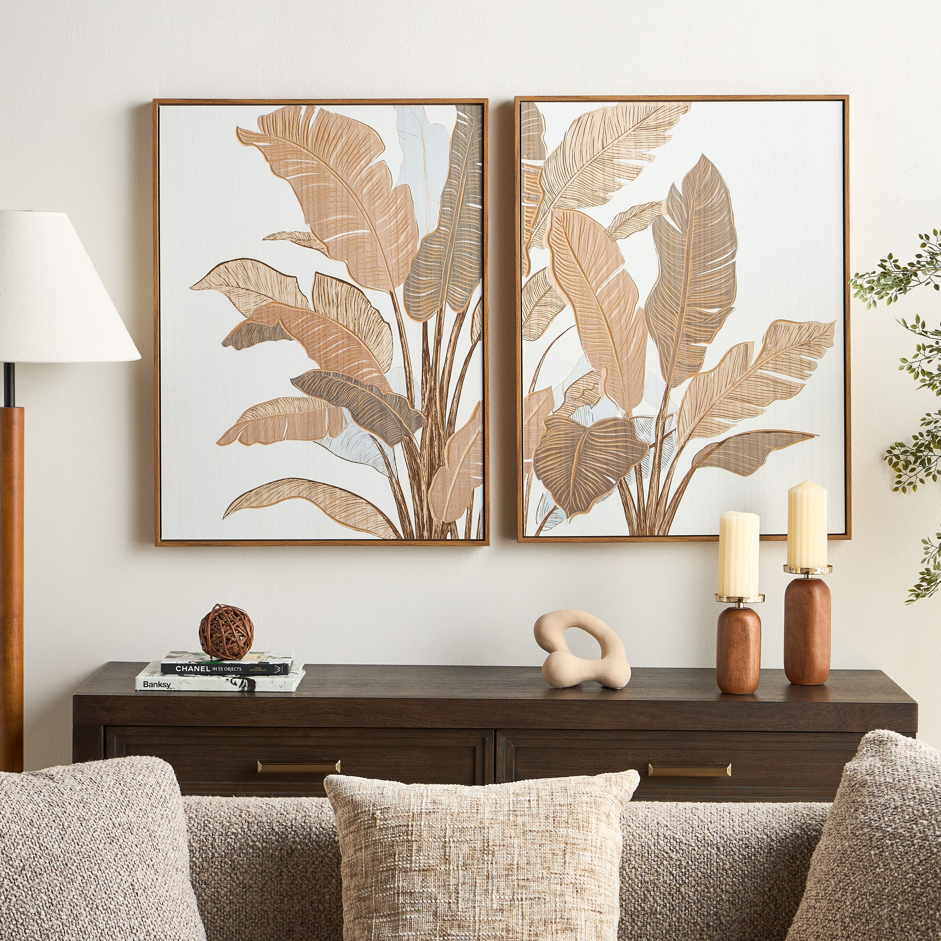 Irynia 2-Piece Framed Wall Art Set - 120x80 cm-household-walldecorandmirrors-wallart-image-4