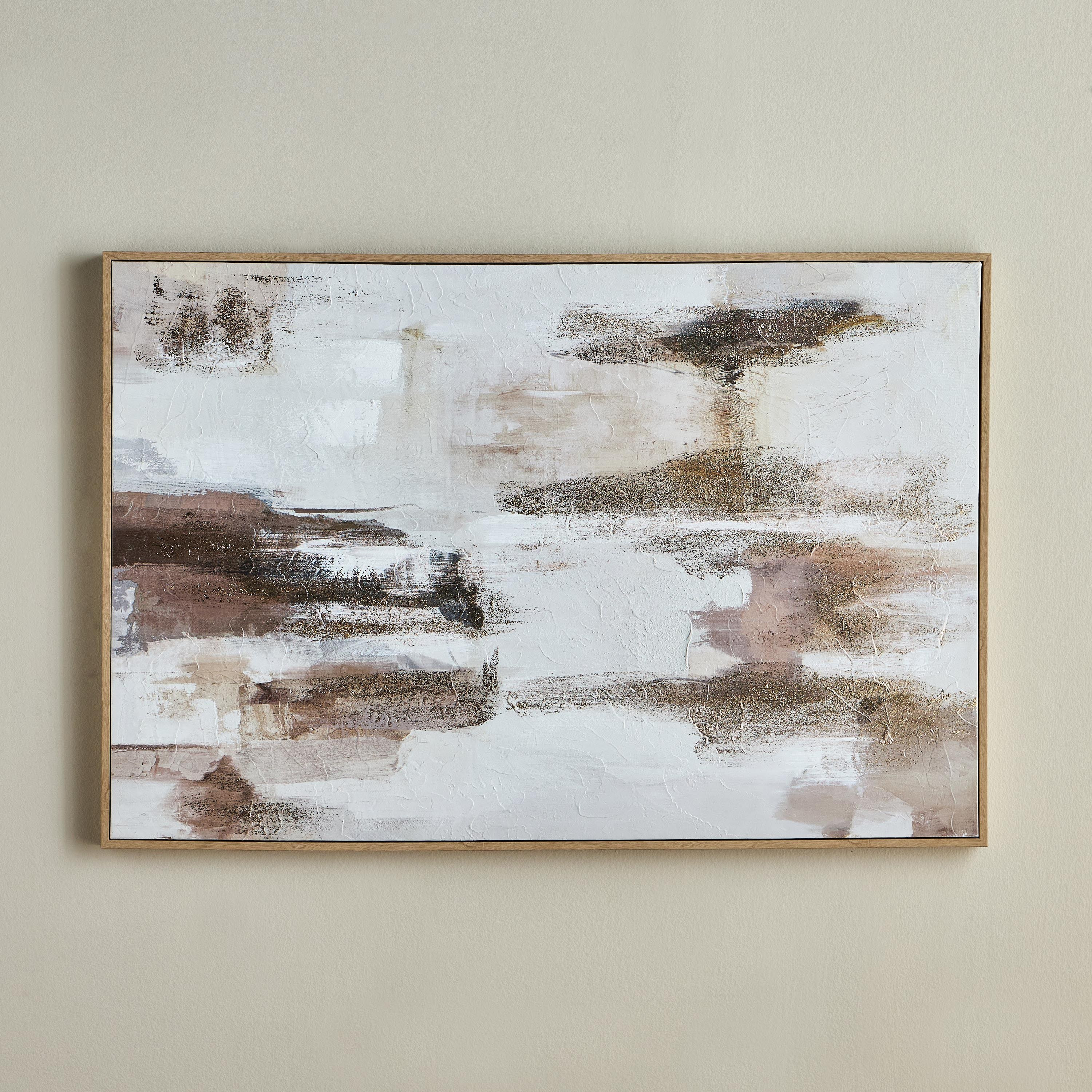زينة حائط مؤطّرة على قماش - إلورا - 80×120 سم-household-walldecorandmirrors-wallart-image-1