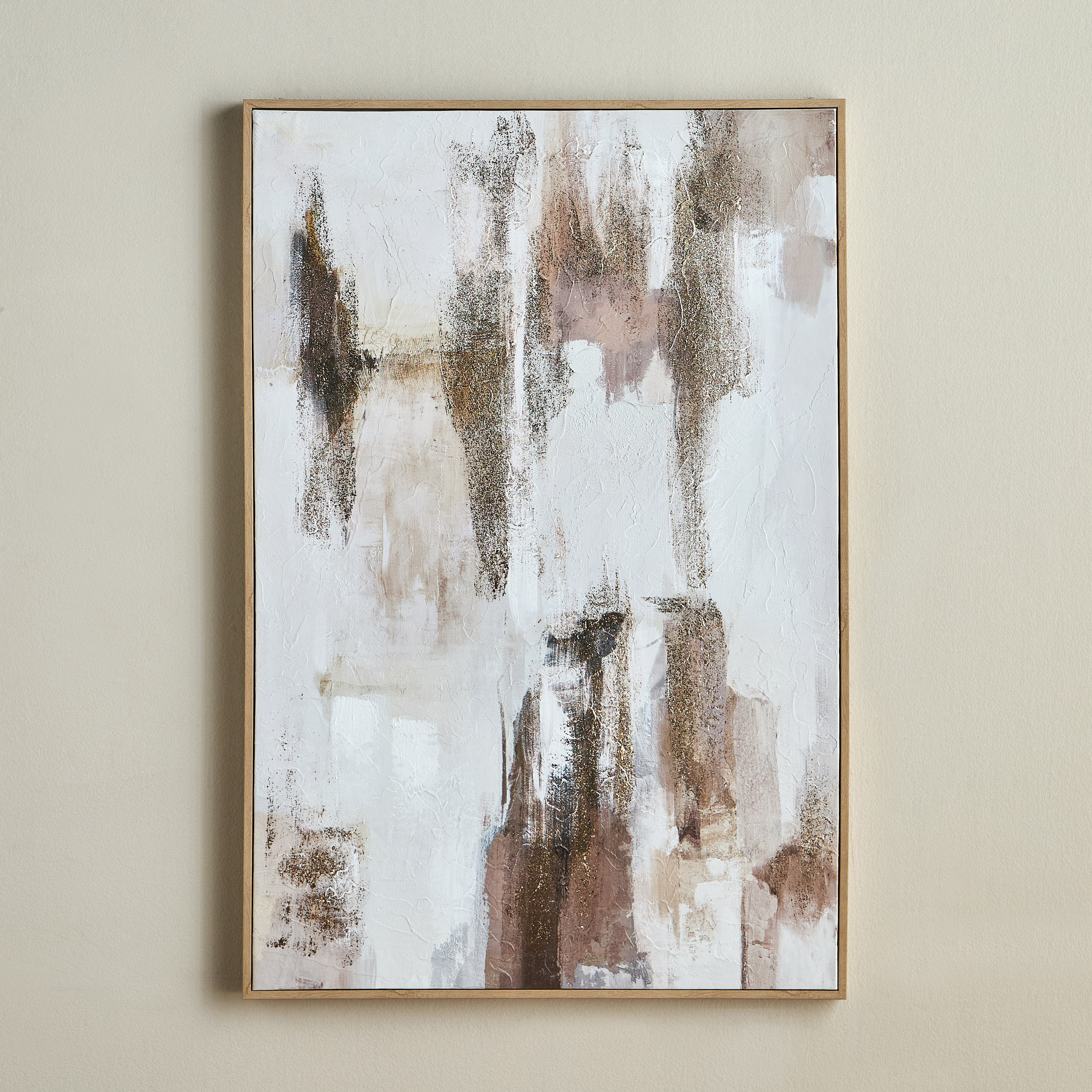 زينة حائط مؤطّرة على قماش - إلورا - 80×120 سم-household-walldecorandmirrors-wallart-image-2