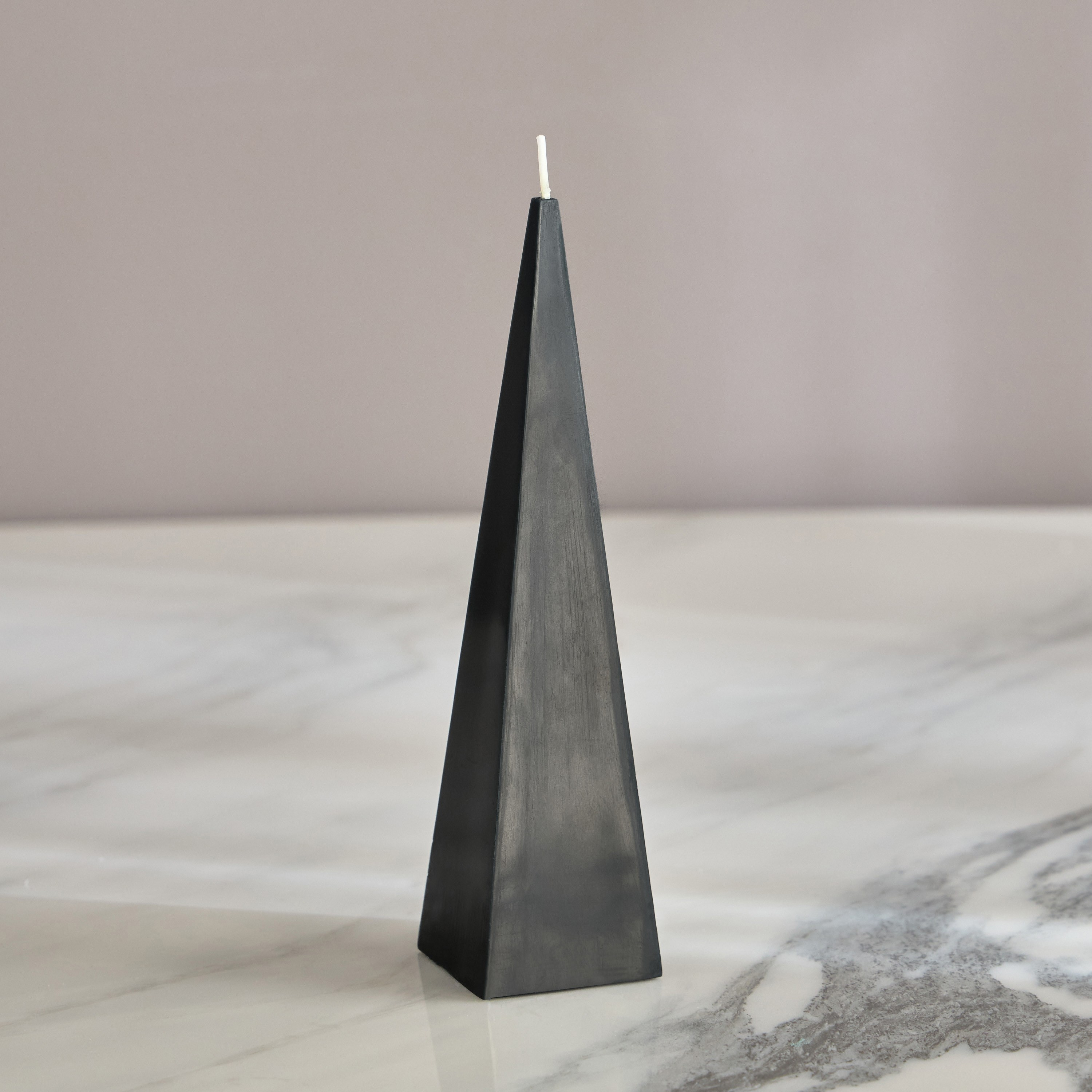 Pyramid Unscented Candle - 15 h-household-homefragrance-candles-image-2