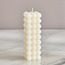 Bubbles Unscented Pillar Candle - 35 h-household-homefragrance-candles-image-2