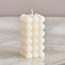 Bubbles Unscented Pillar Candle - 30 h-household-homefragrance-candles-image-2