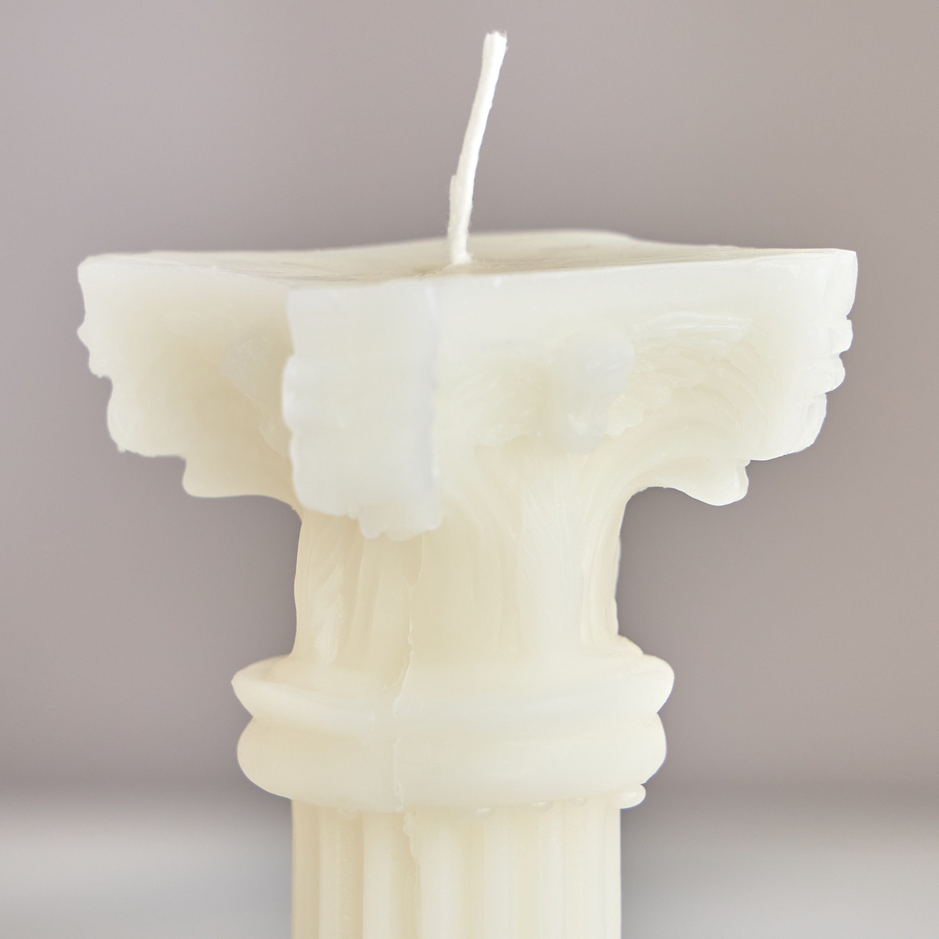 Roman Unscented Pillar Candle - 15 h-household-homefragrance-candles-image-3