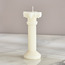 Roman Unscented Pillar Candle - 20 h-household-homefragrance-candles-image-2