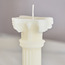 Roman Unscented Pillar Candle - 20 h-household-homefragrance-candles-image-3