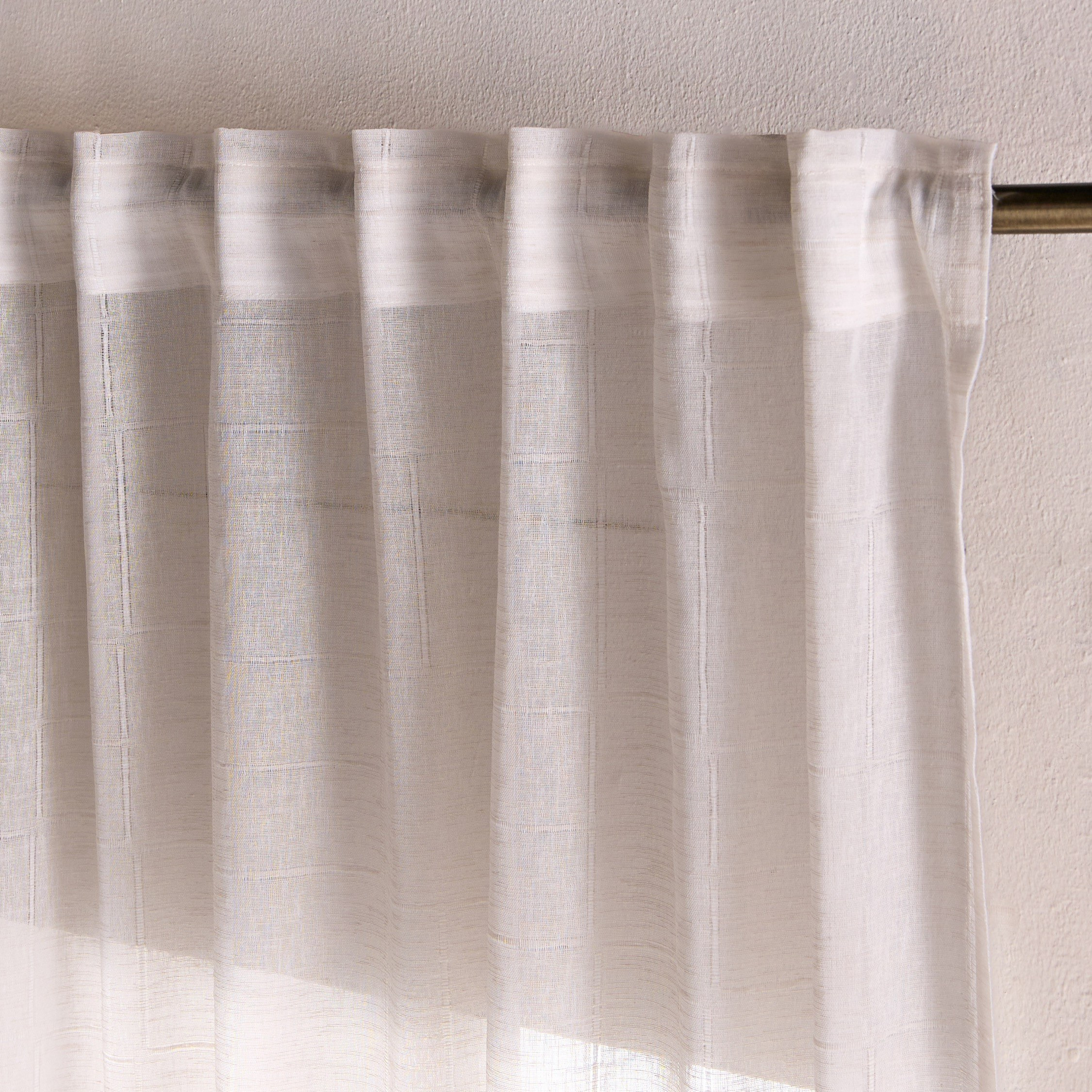 Lennox 2-Piece Sheer Curtain Set - 135x320 cm-household-windows-curtains-image-2