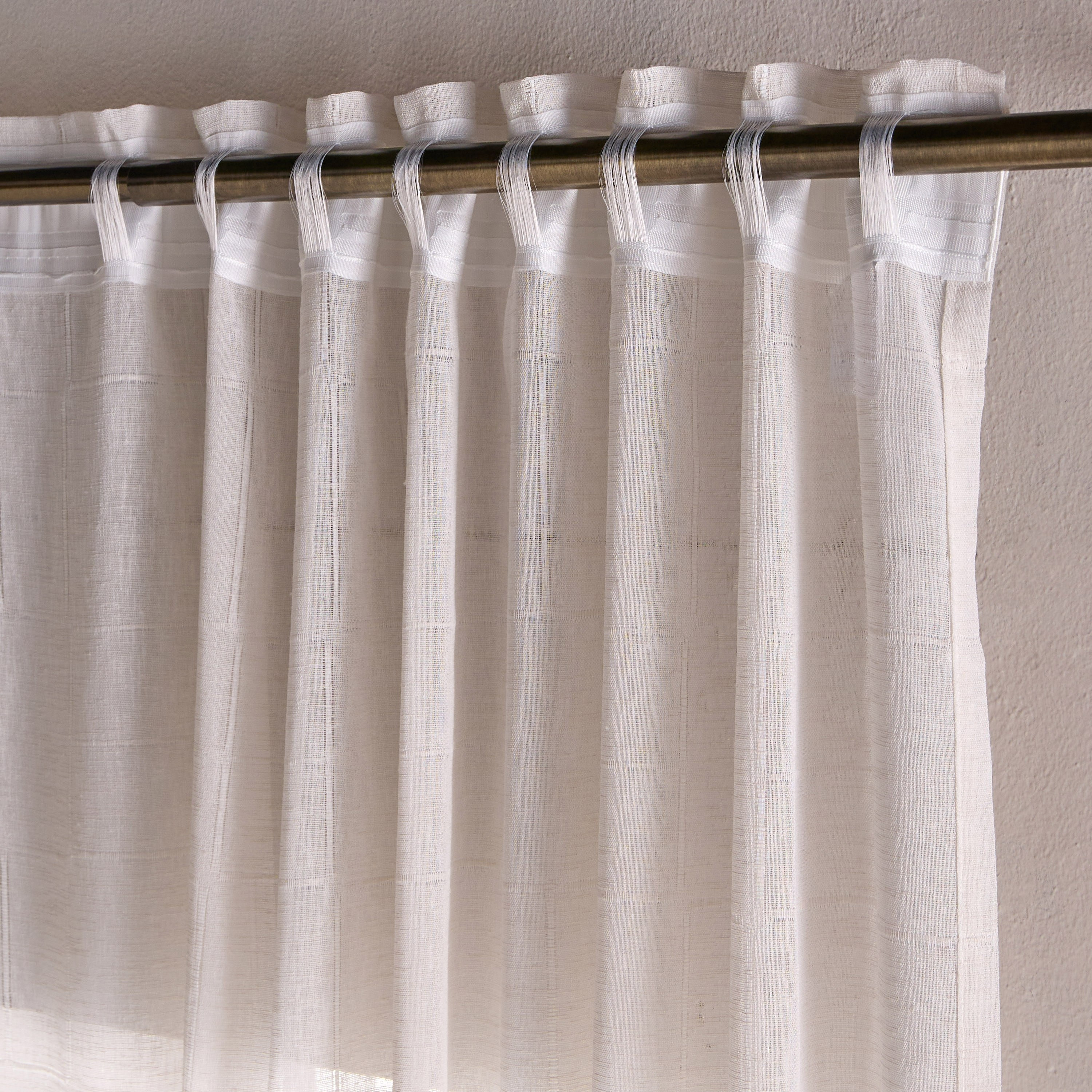 Lennox 2-Piece Sheer Curtain Set - 135x320 cm-household-windows-curtains-image-3