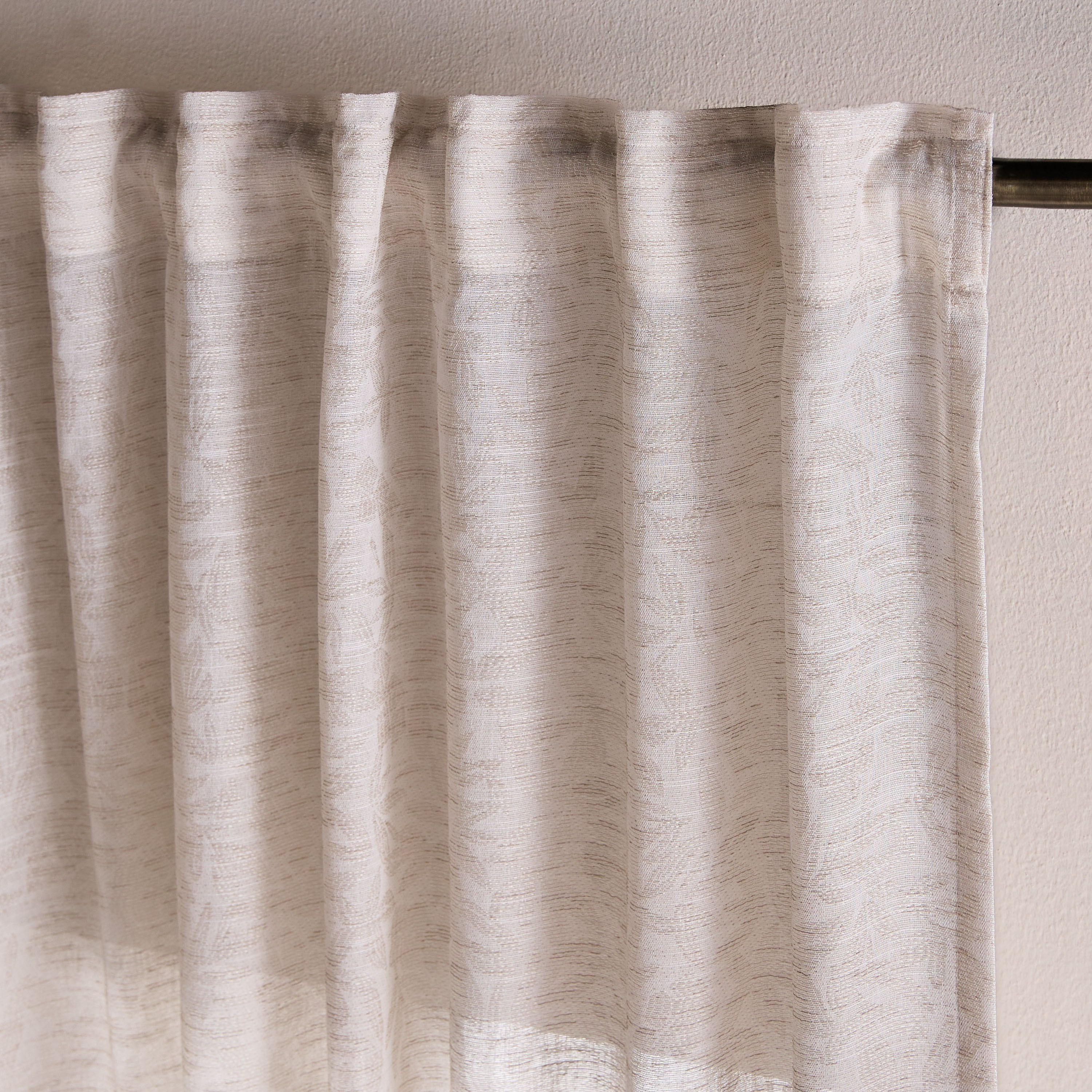 طقم ستائر شفافة قطعتين - ماكينزي - 135x320 سم-household-windows-curtains-image-2