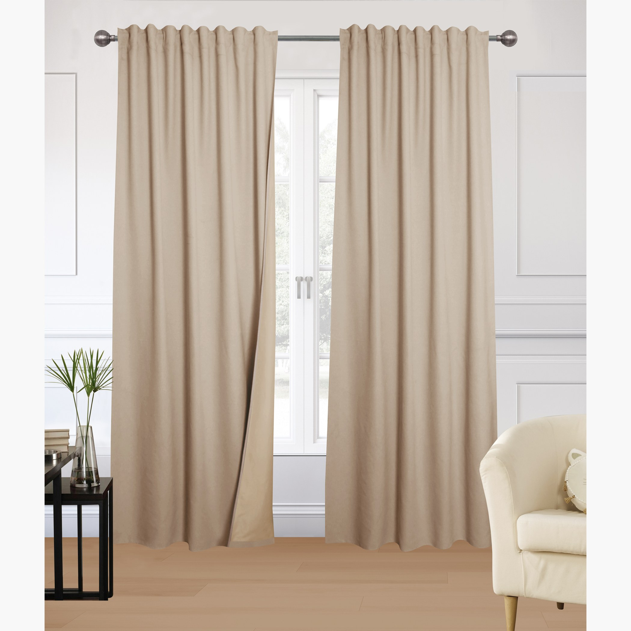 Addison 2-Piece Curtain Set - 135x280 cm-household-windows-curtains-image-2