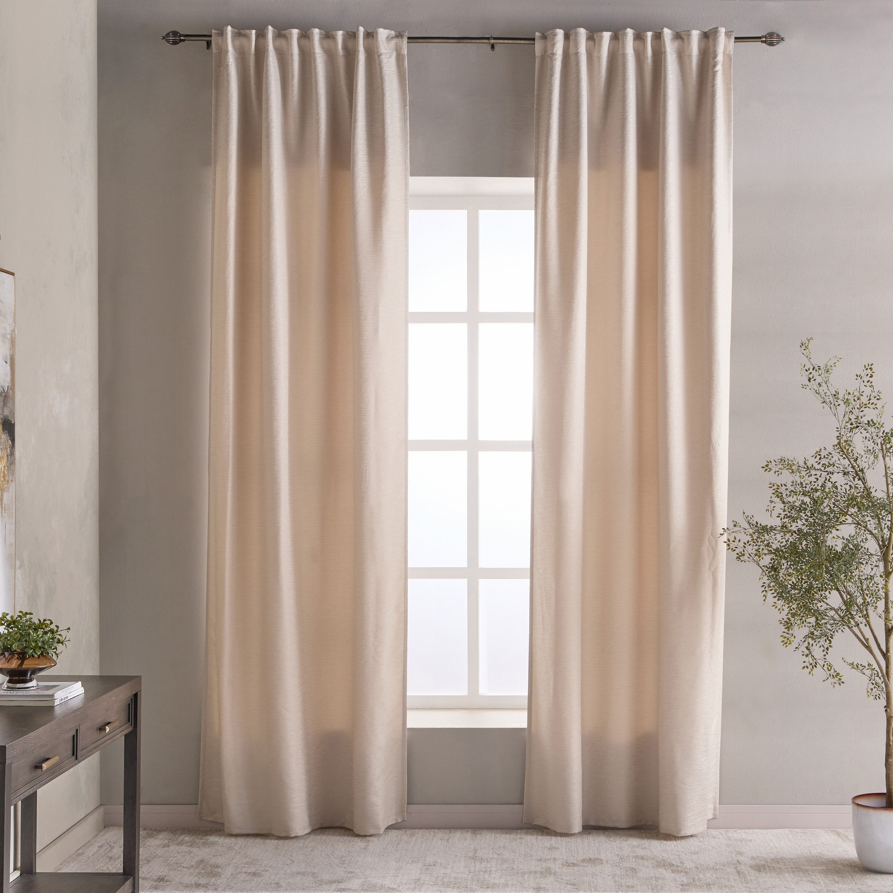 Beatrice 2-Piece Curtain Set - 135x320 cm-household-windows-curtains-image-1