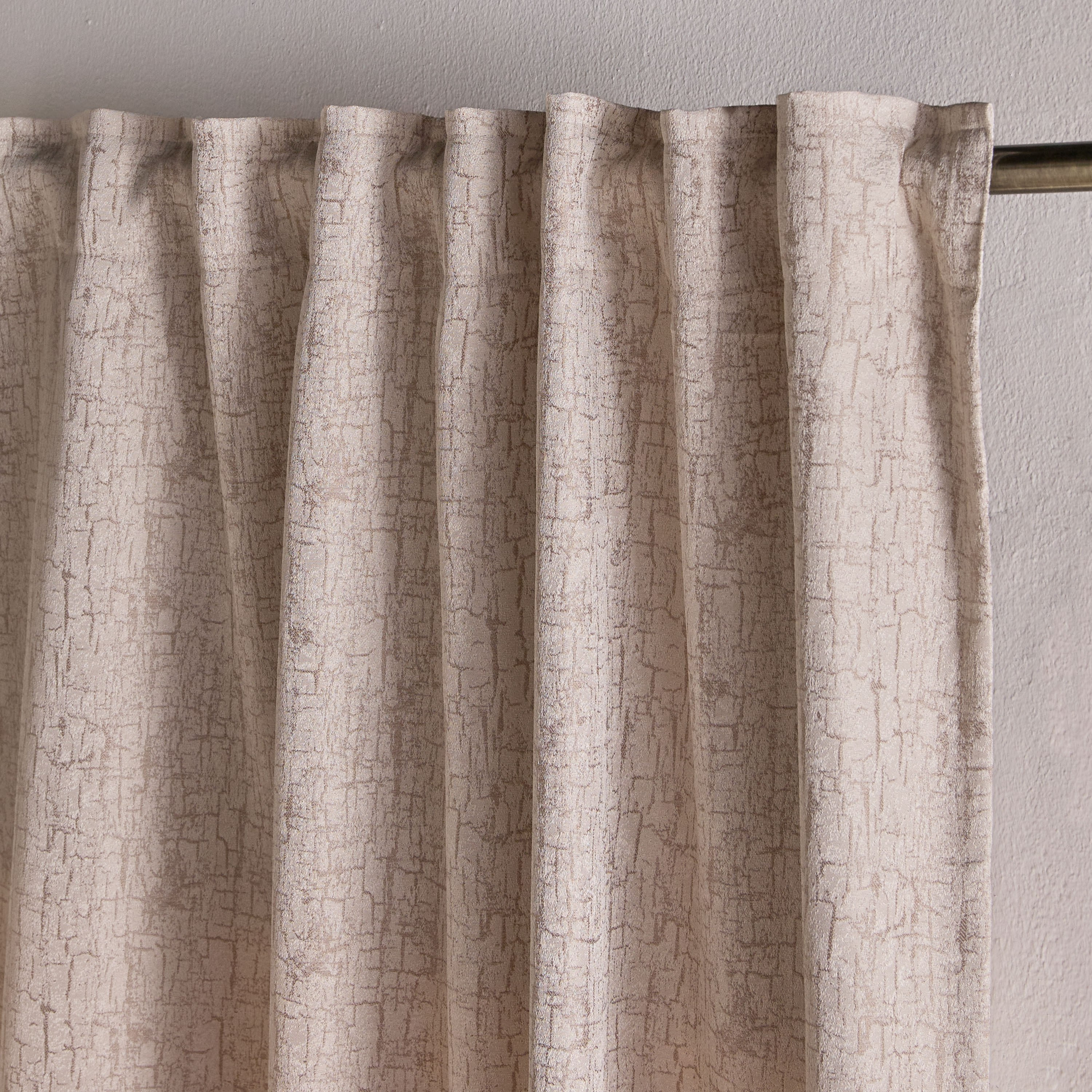 طقم ستائر قطعتين - أليفيا - 135x320 سم-household-windows-curtains-image-3